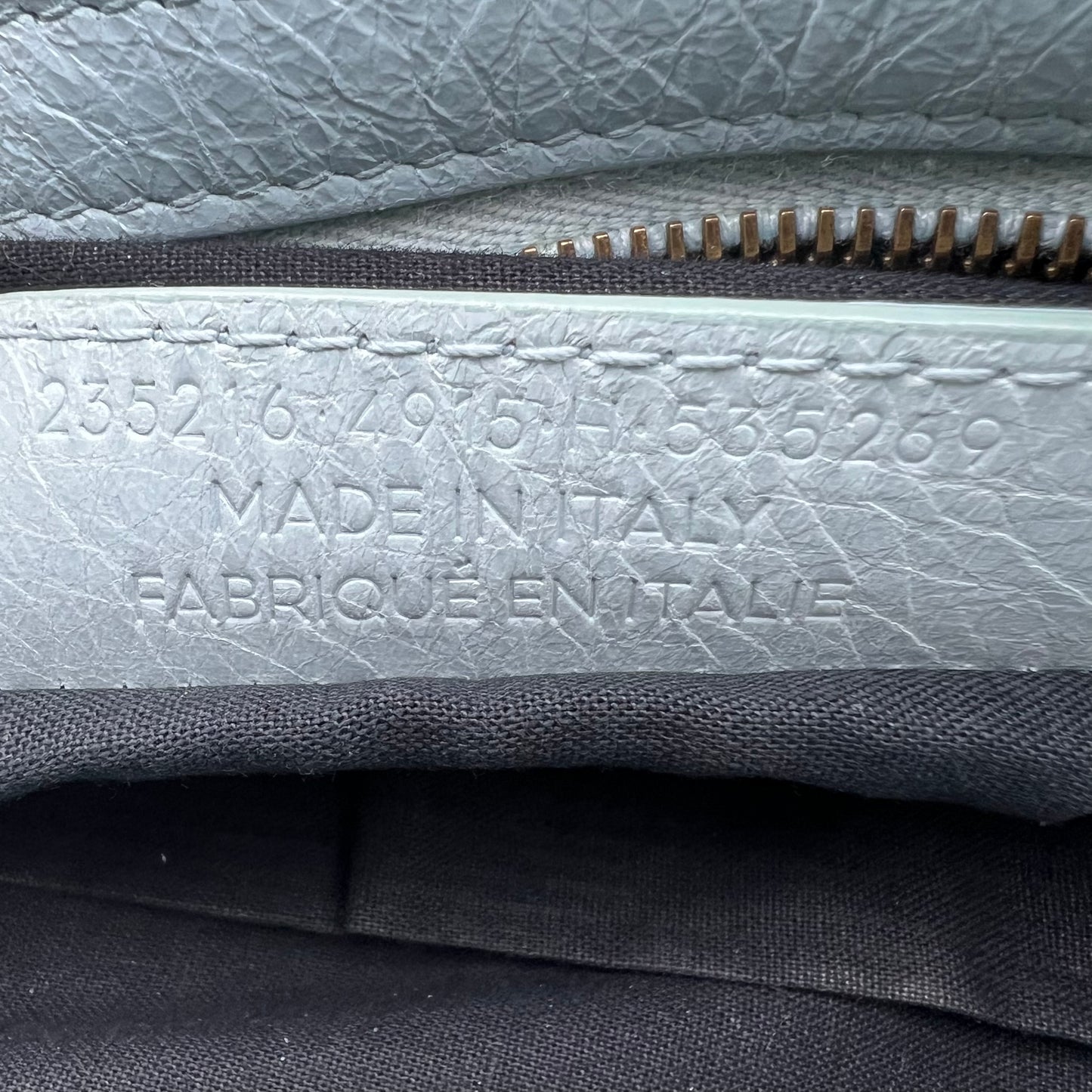 Leather Giant 12 Sky Blue