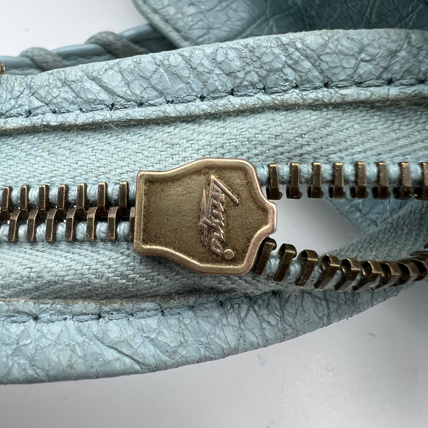 Leather Giant 12 Sky Blue