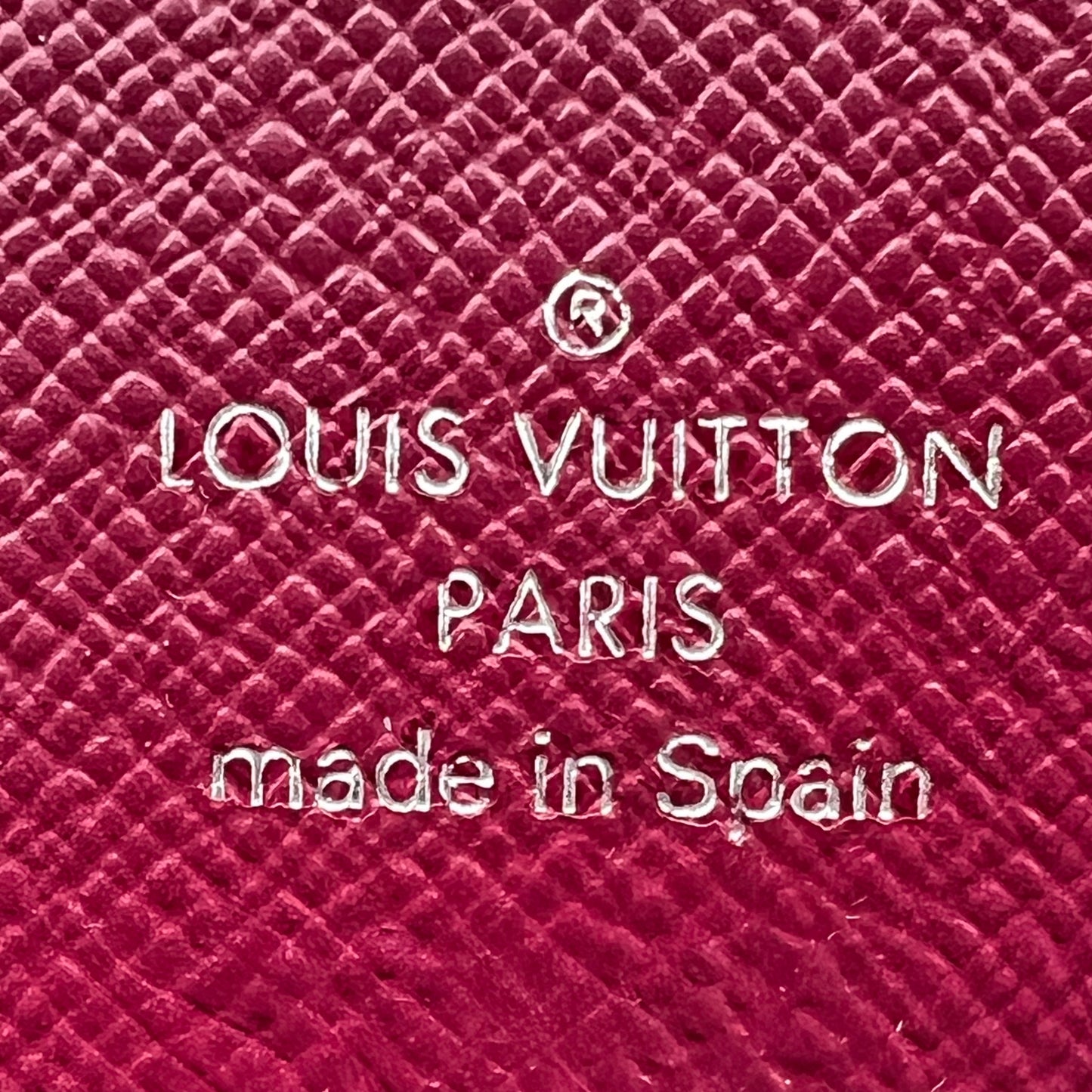 Monogram Epi Marie-Lou Long Wallet Fuchsia