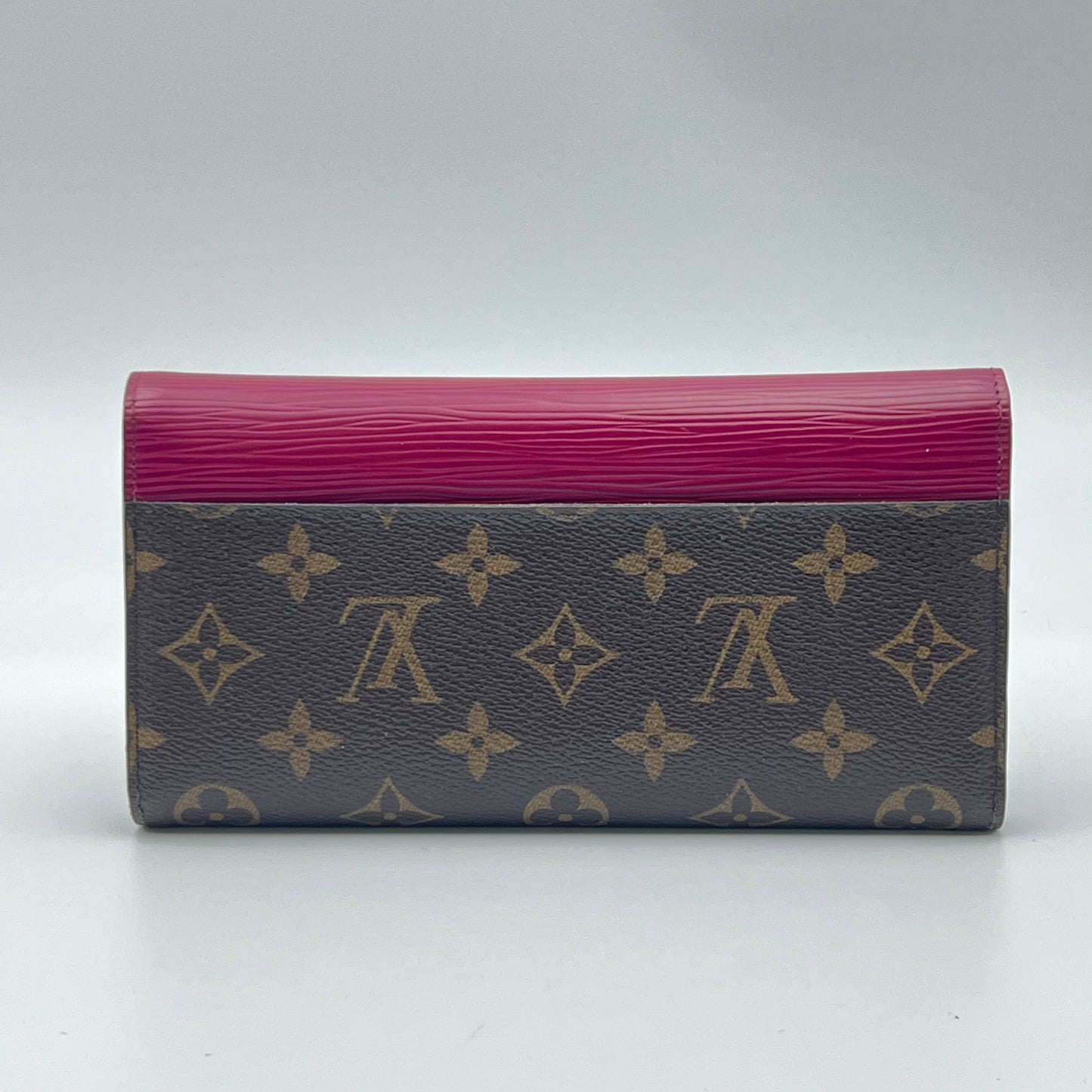 Monogram Epi Marie-Lou Long Wallet Fuchsia