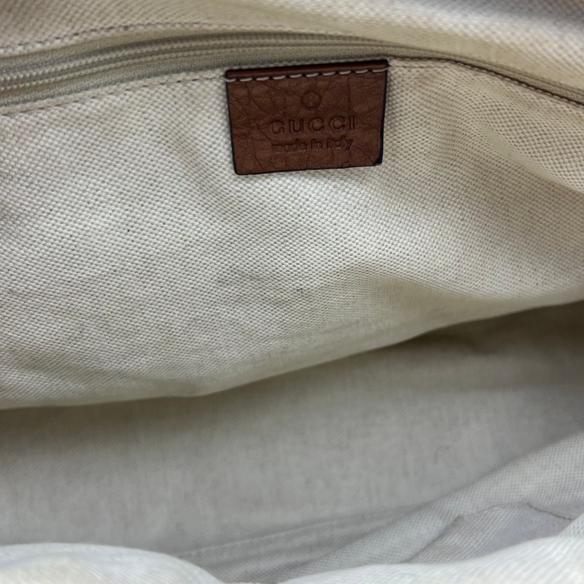 Gucci Sukey Brown Leather Two-Way Handbag — view 2 of 8 Sukey Brown Leather Two-Way Handbag, view 2 of 8