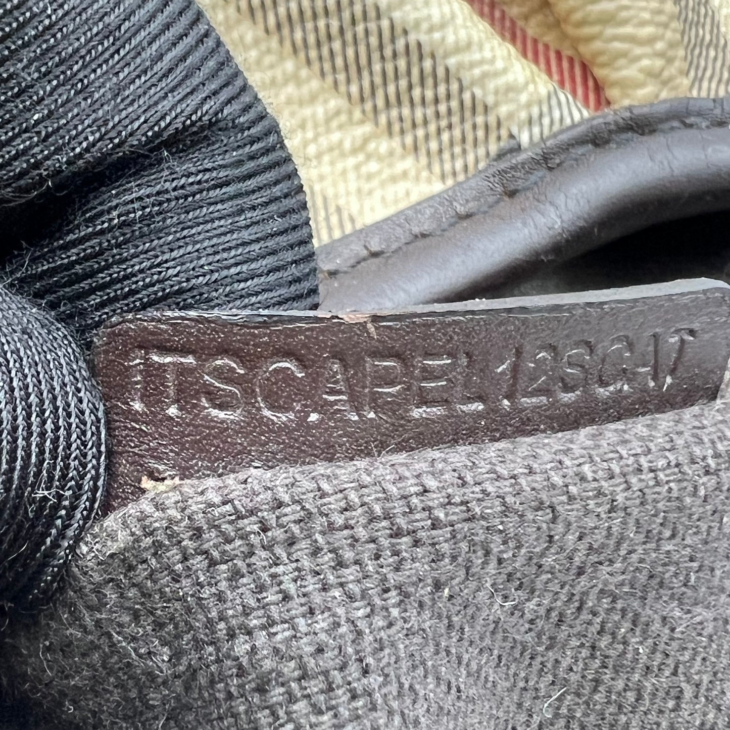 Beige/Brown Haymarket Coated Canvas and Leather Brooklyn Hobo