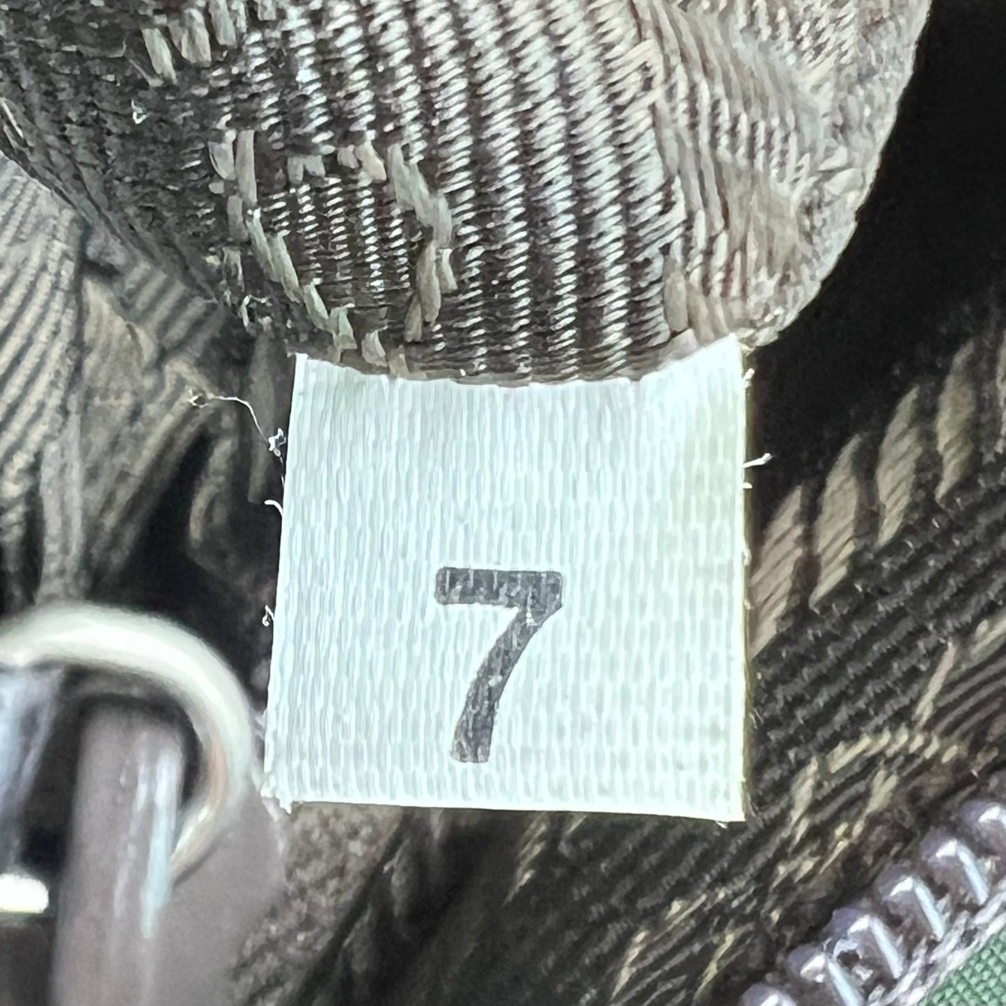 VIntage Prada Medium Leather Bag Brown Shoulder Bag