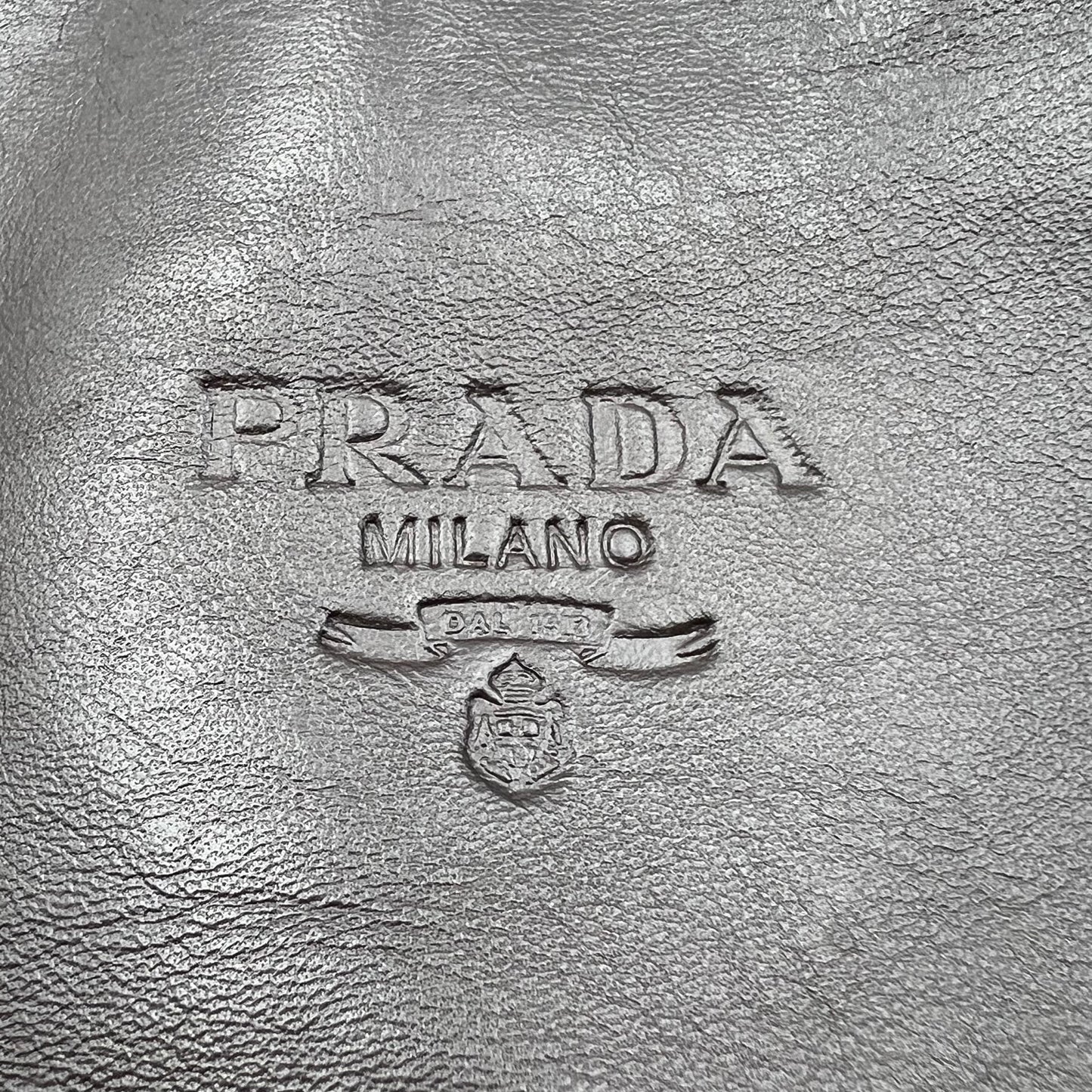 VIntage Prada Medium Leather Bag Brown Shoulder Bag