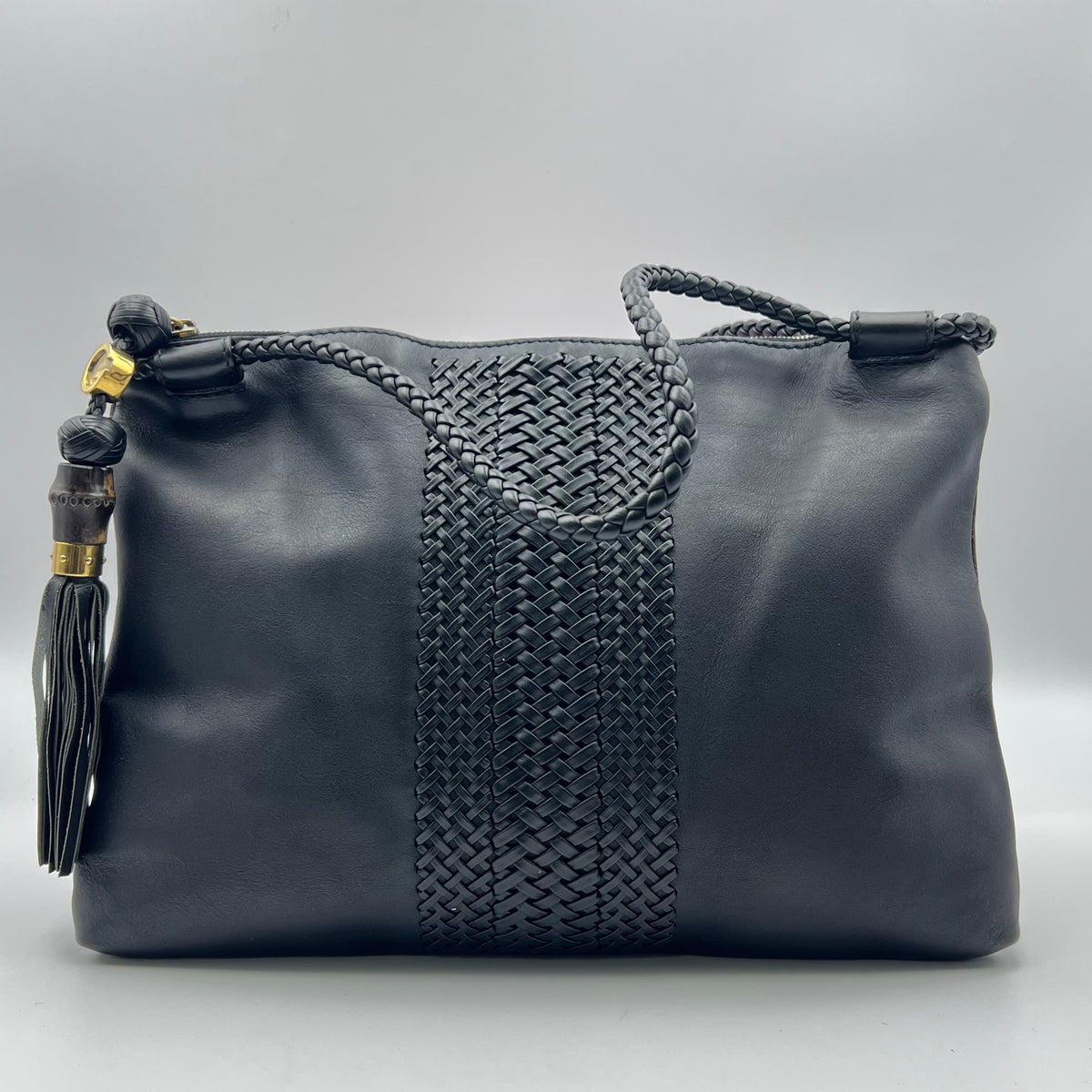 Gucci Leather Braided Limited Edition Tote