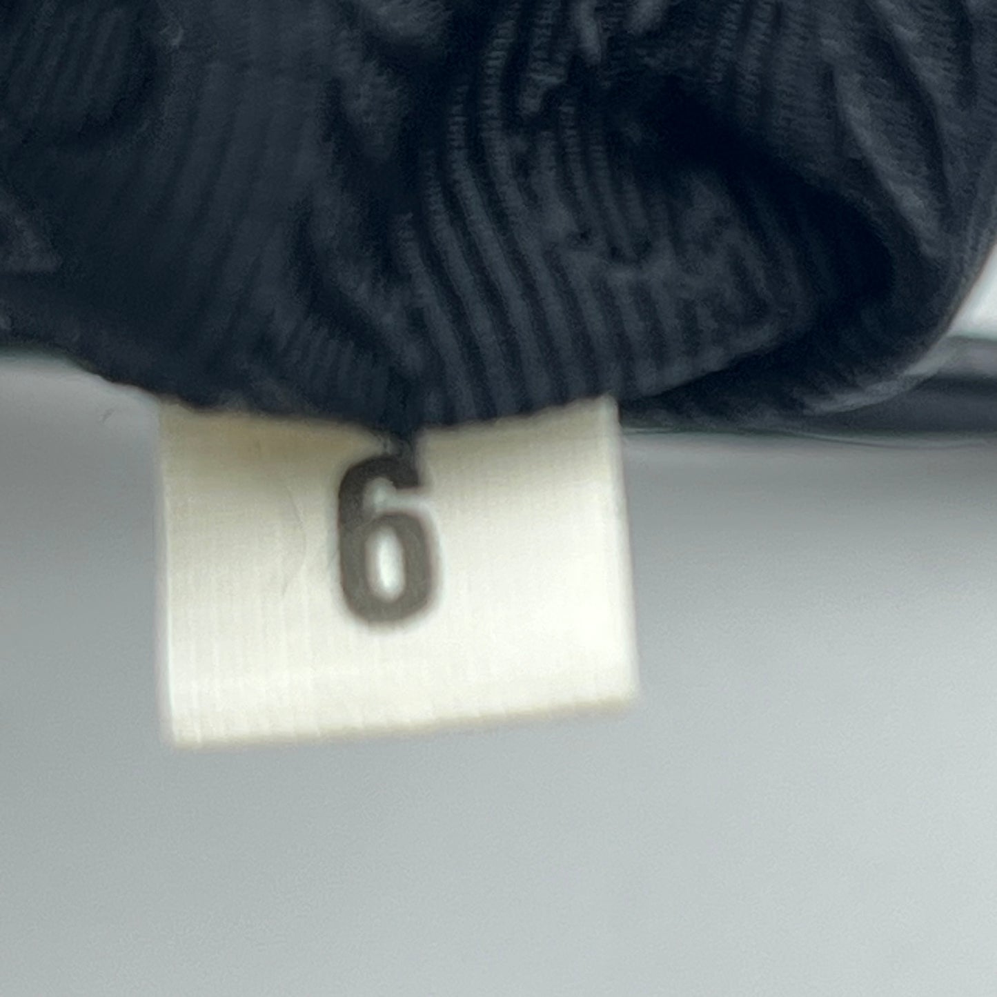 Black Tessuto Nylon and Saffiano Leather Shoulder Bag