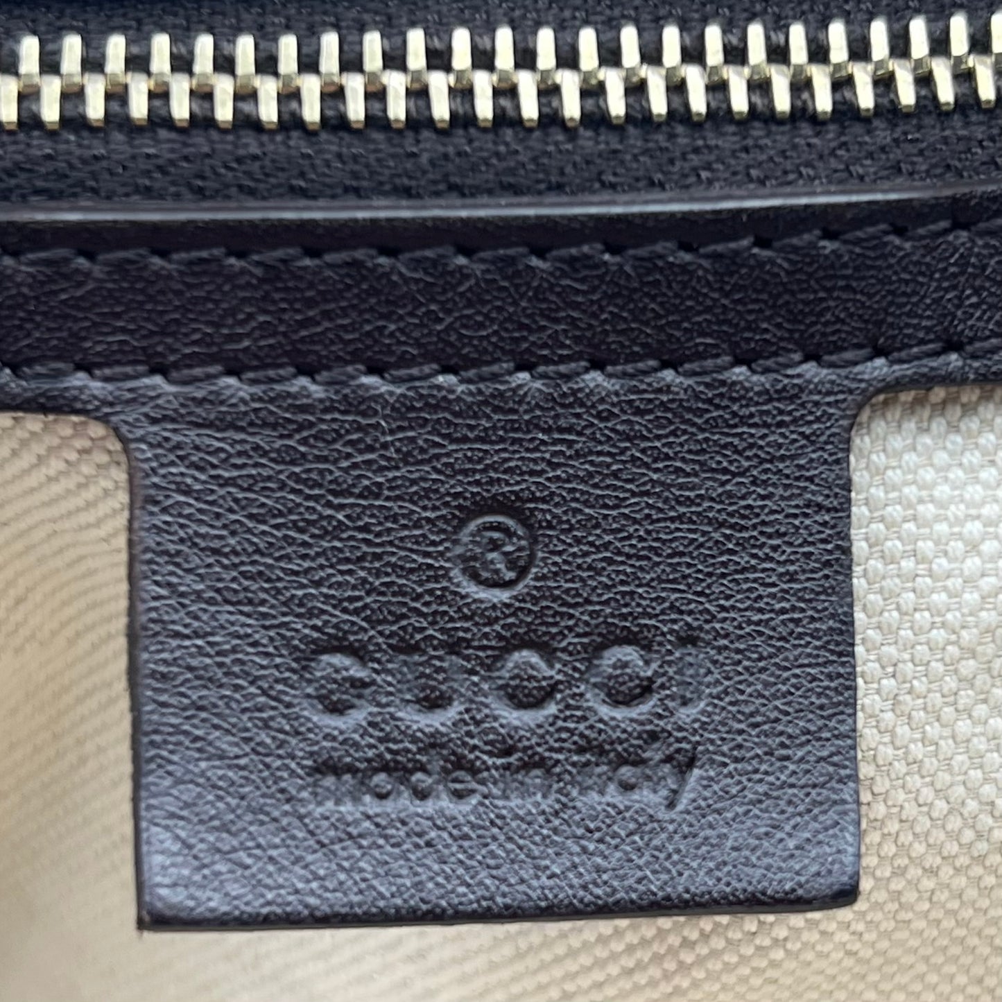Microguccissima Boston Brown Tote