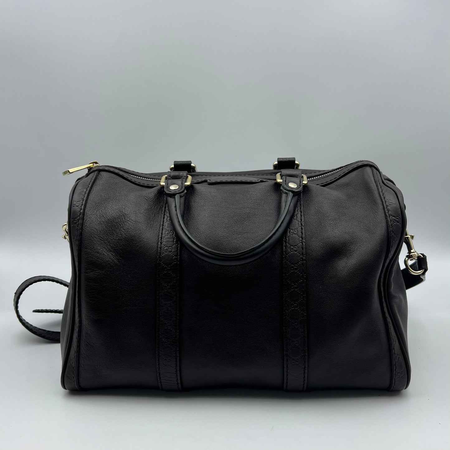 Microguccissima Boston Brown Tote