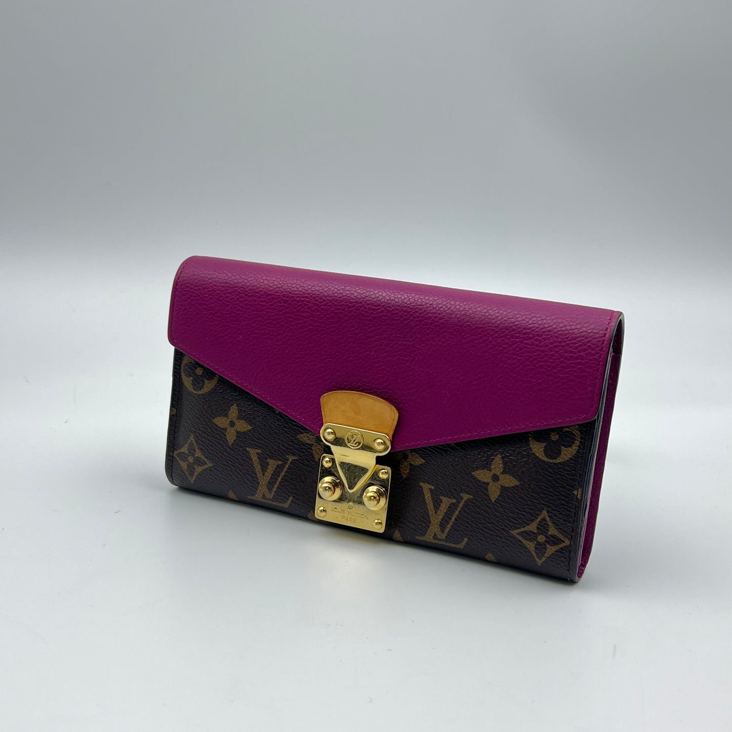 Monogram Pallas Wallet Plum