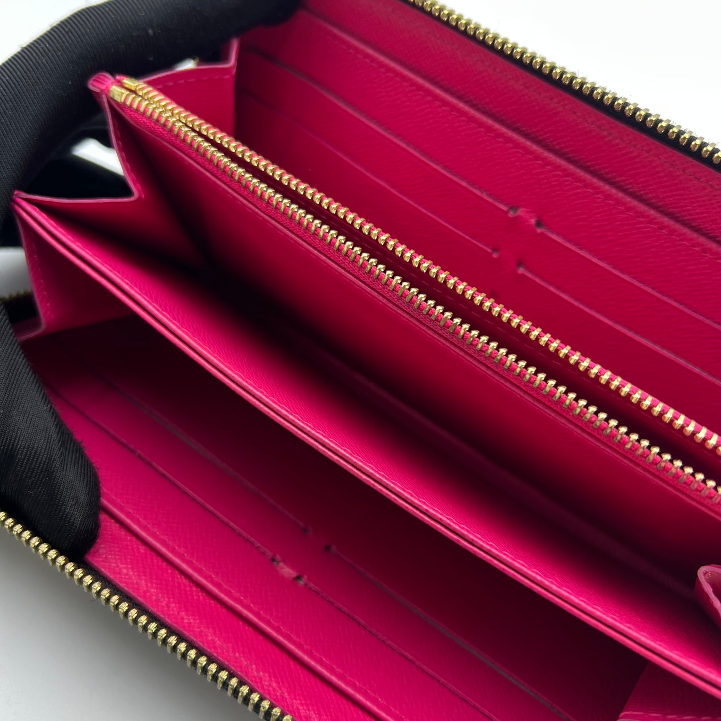 Monogram Multicolor Zippy Wallet Black