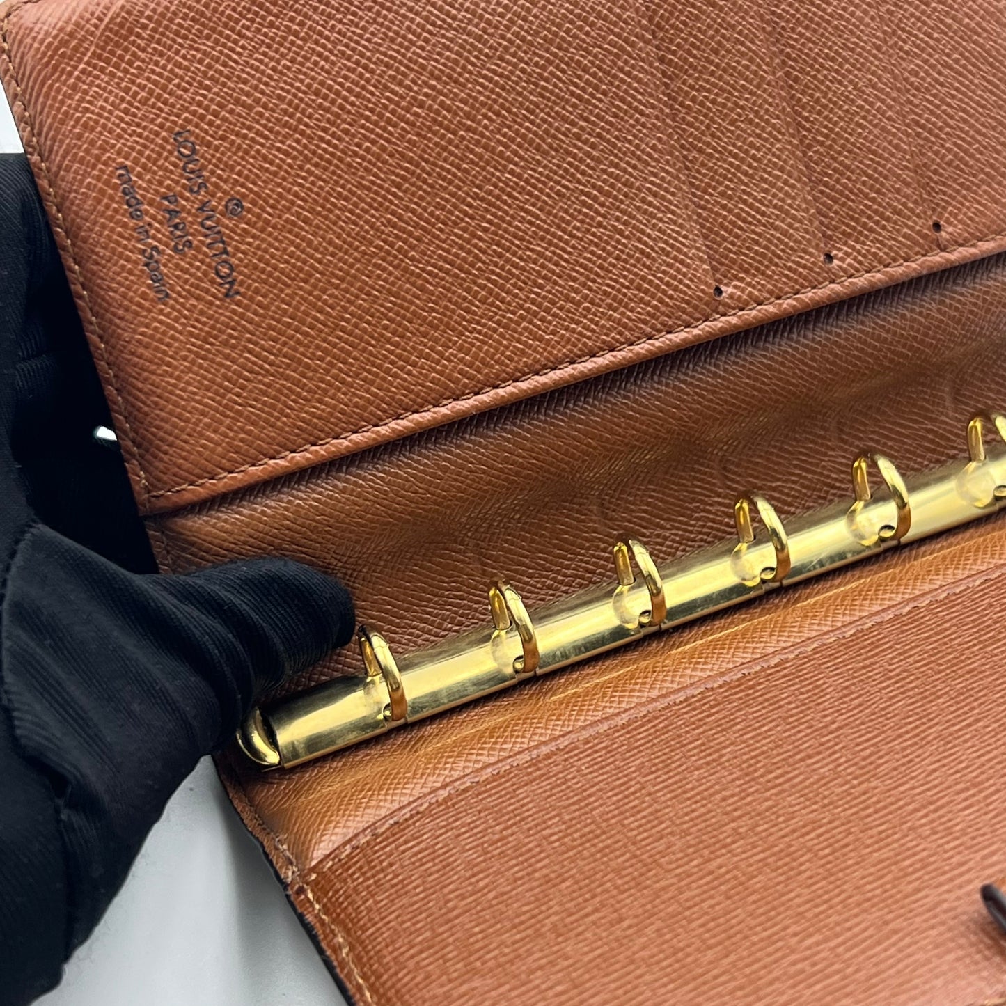 Monogram Small Ring Agenda Cover