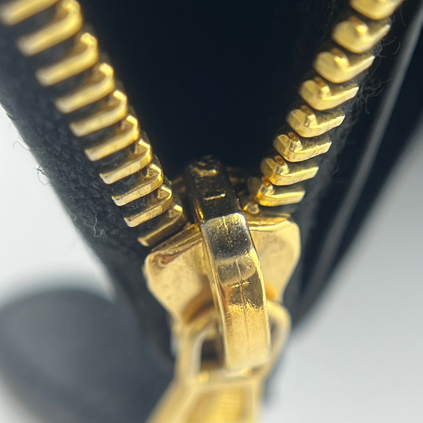 Leather Continental Wallet Black