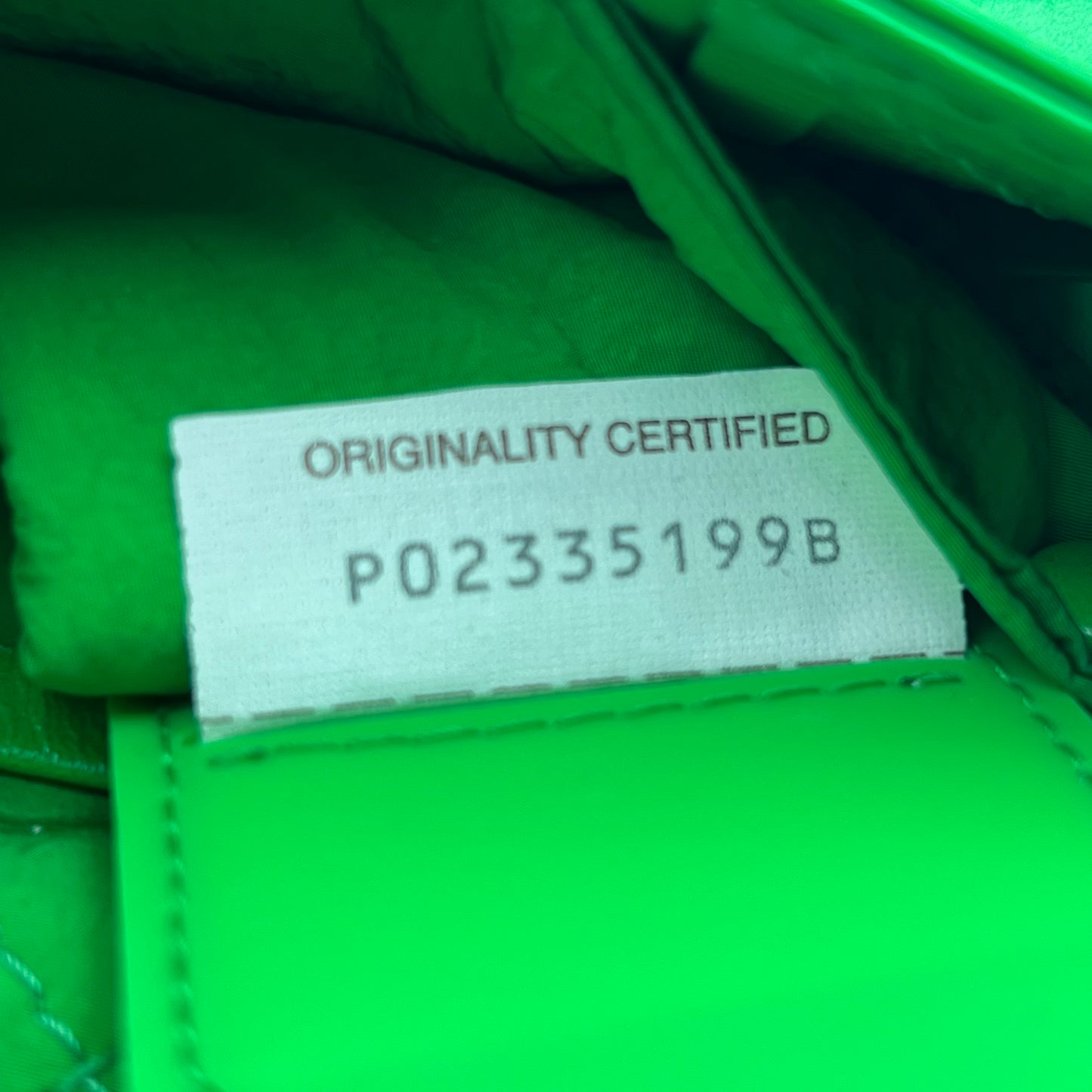 Mini Intreccio Cassette Belt Bag Green