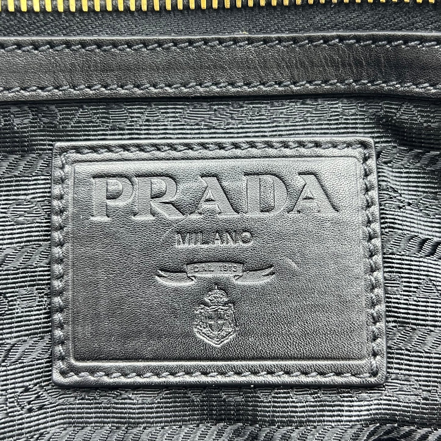 Nylon Vintage Tote Black