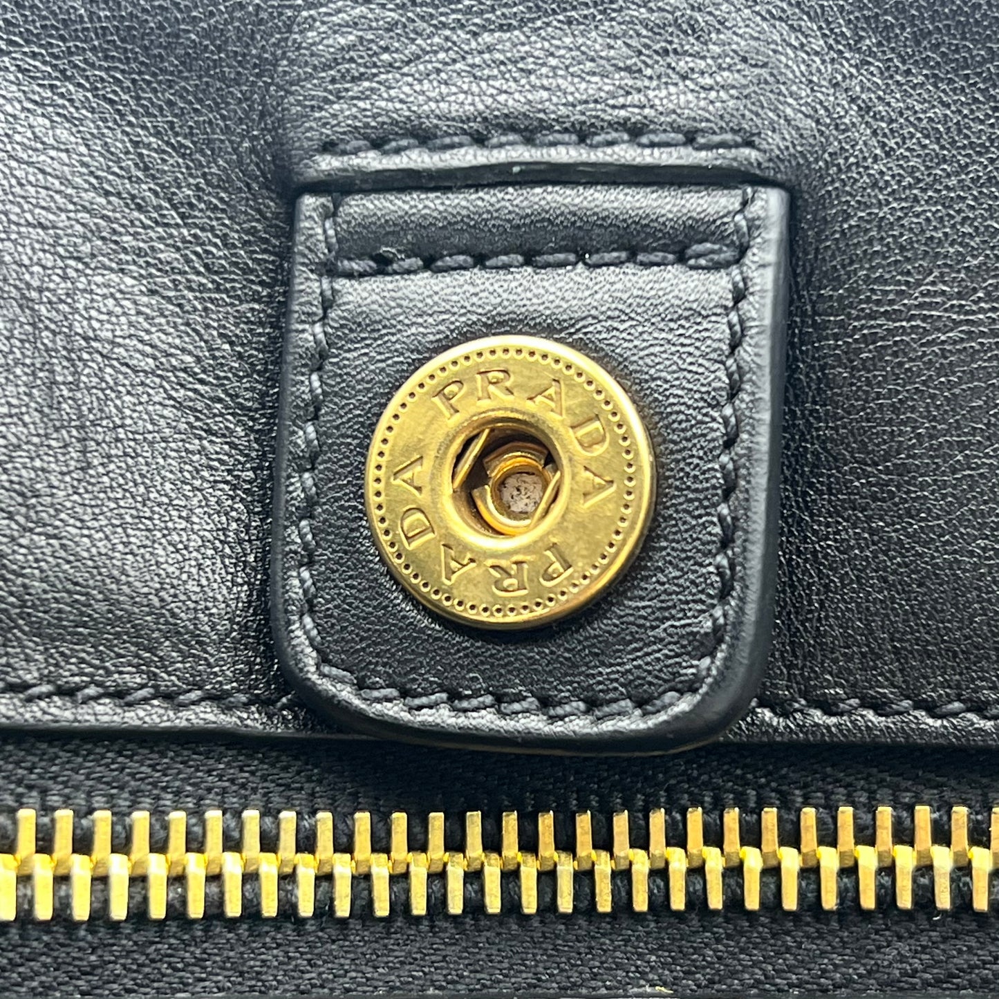 Nylon Vintage Tote Black