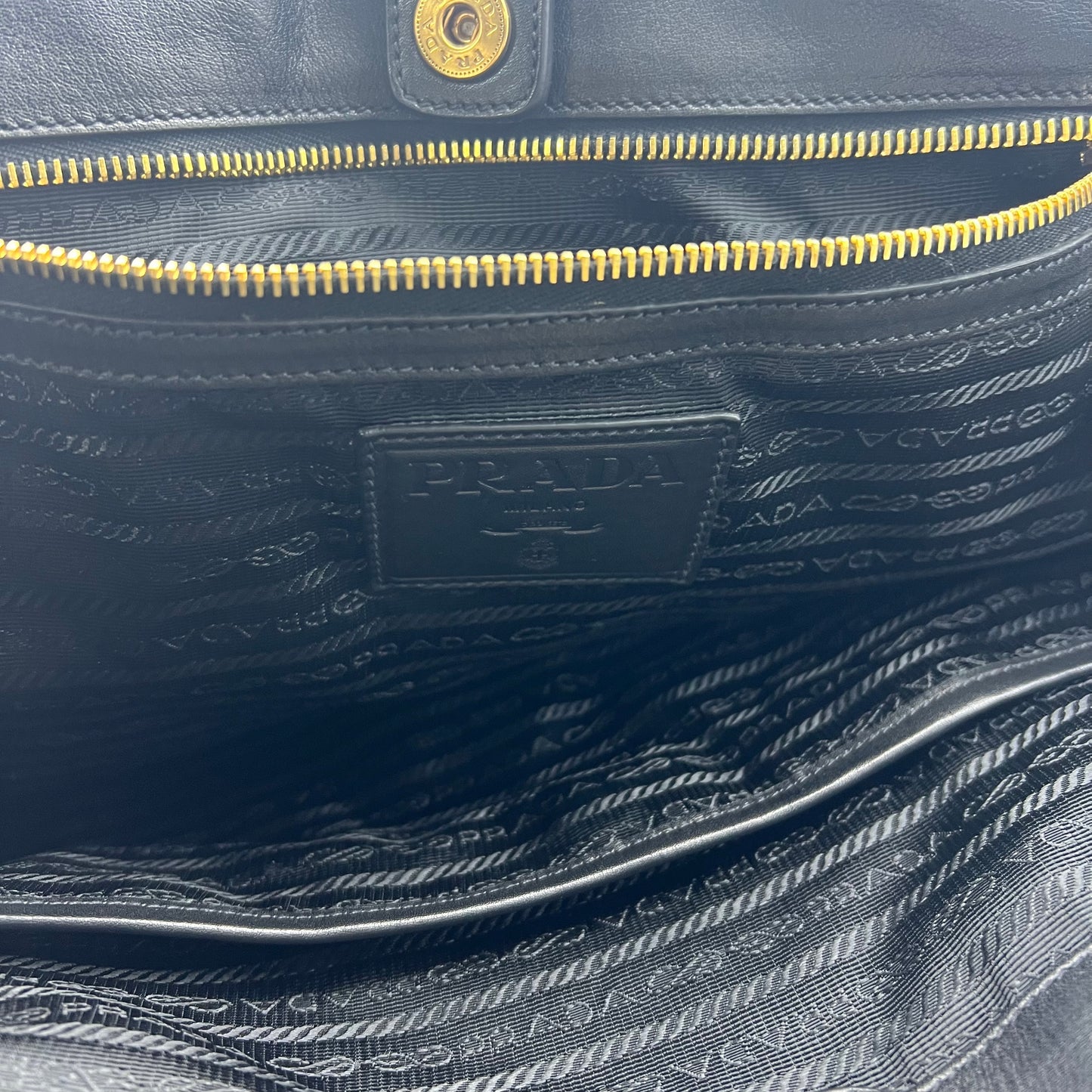 Nylon Vintage Tote Black