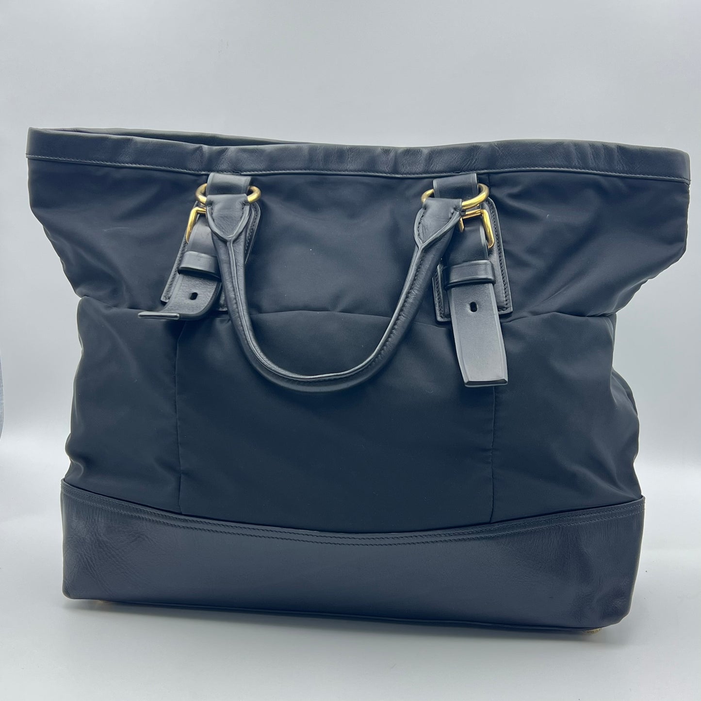 Nylon Vintage Tote Black