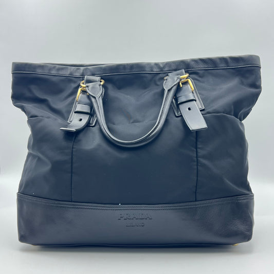 Nylon Vintage Tote Black