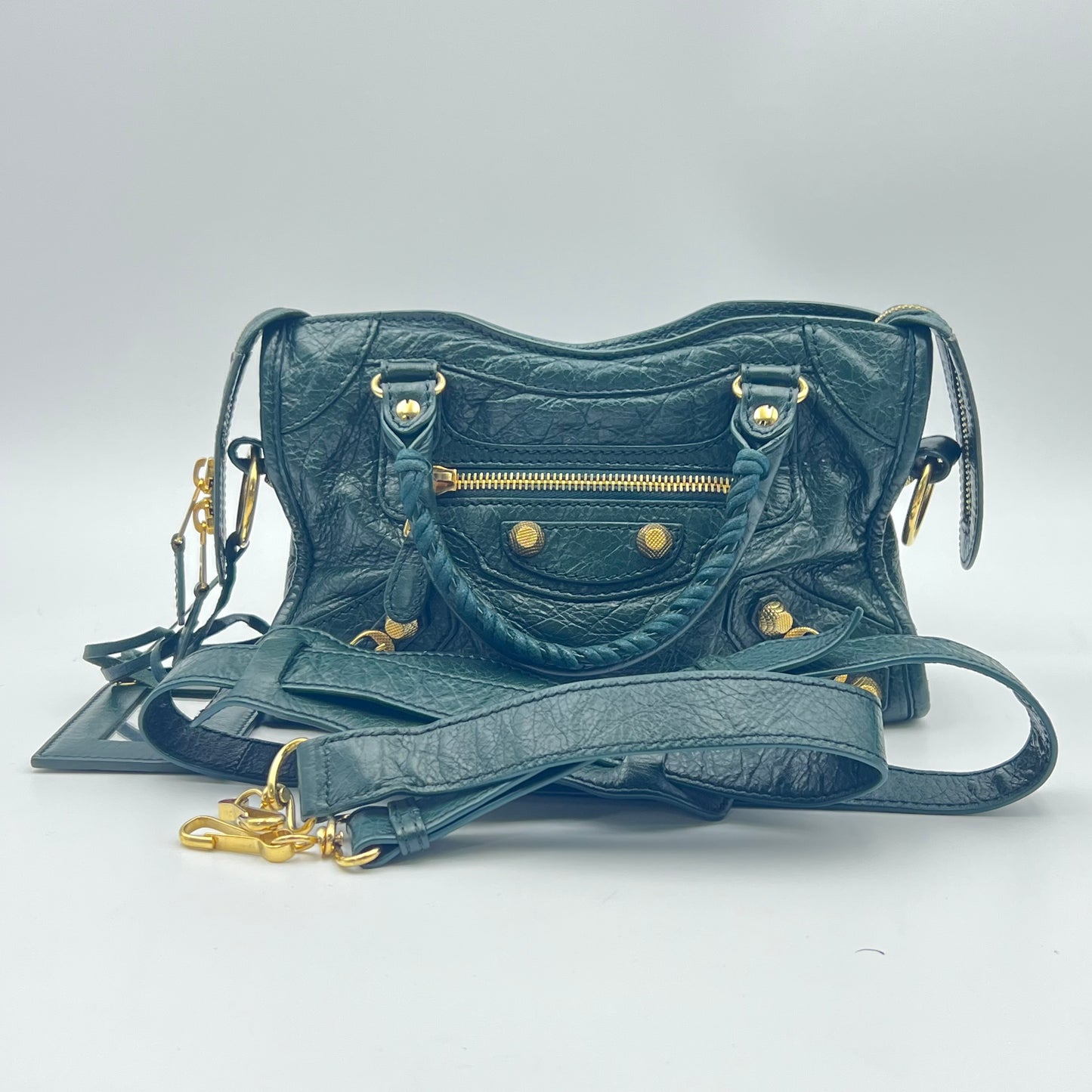 City Classic Studs Bag Leather Mini