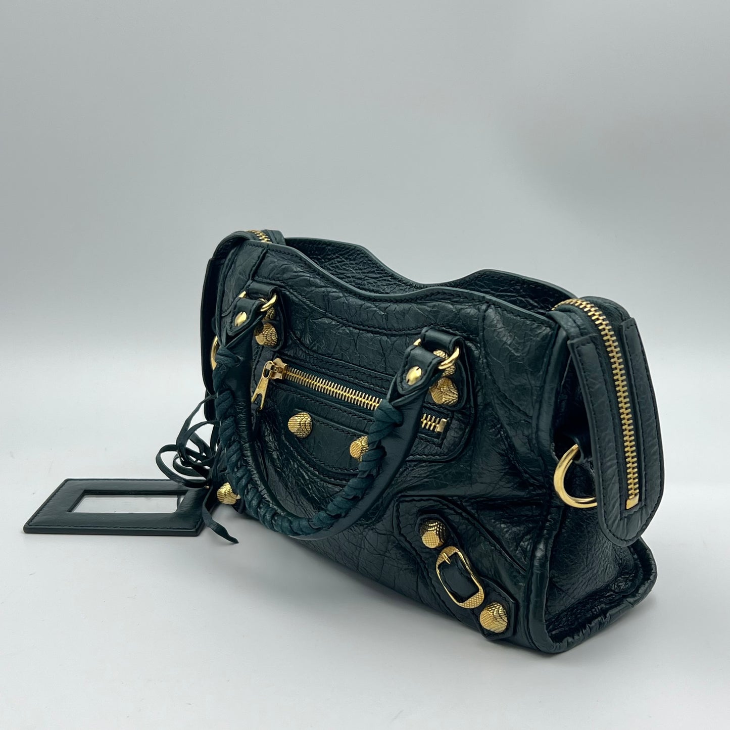 City Classic Studs Bag Leather Mini