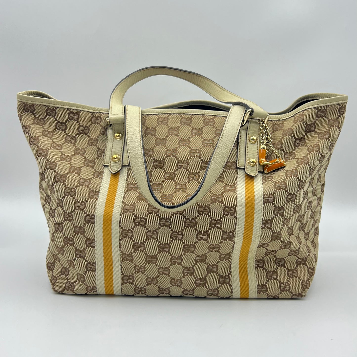 Gucci Tote Bag in Brown Canvas