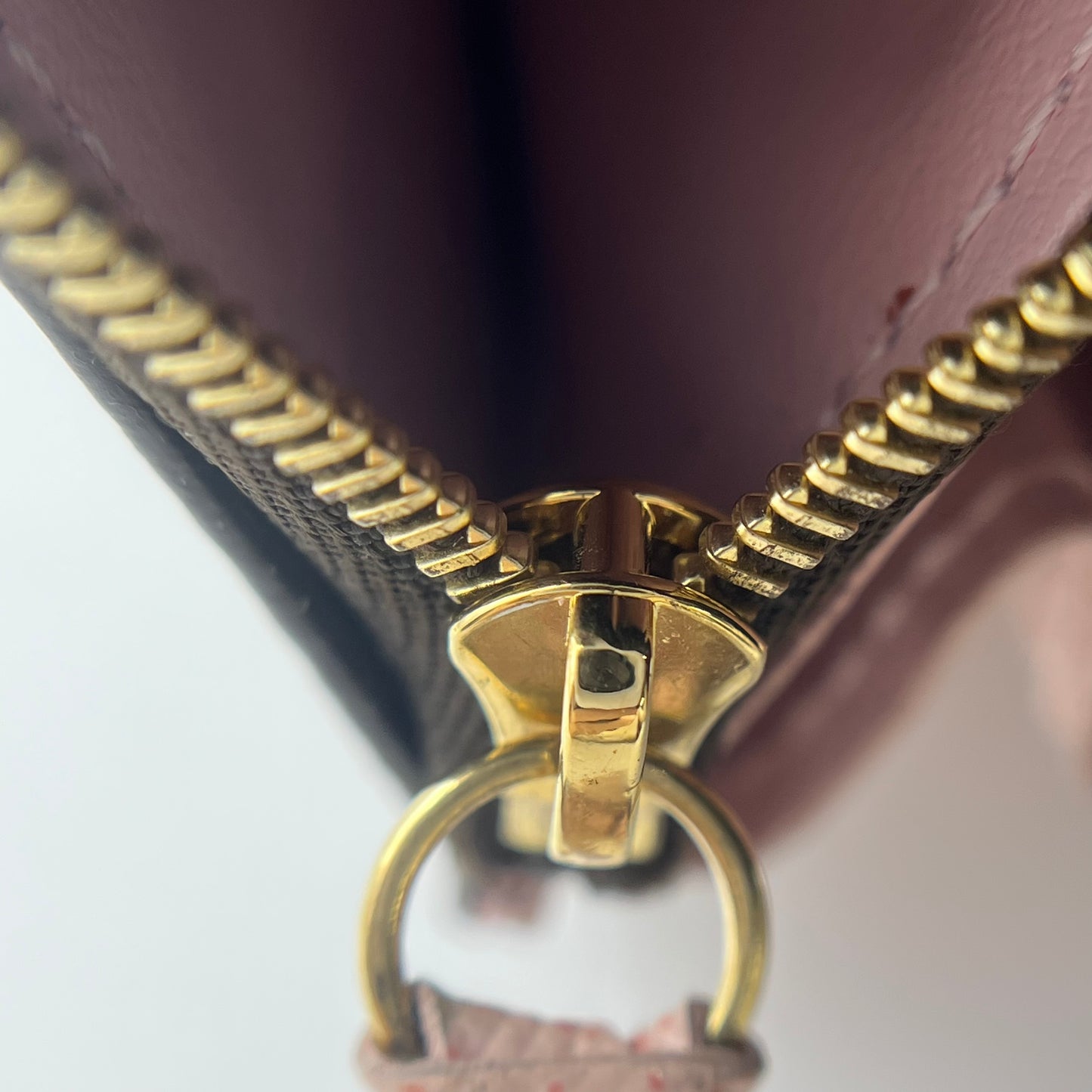 Monogram Rosalie Coin Purse Rose Ballerine
