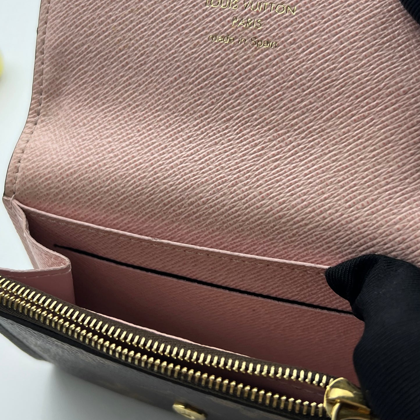 Monogram Rosalie Coin Purse Rose Ballerine