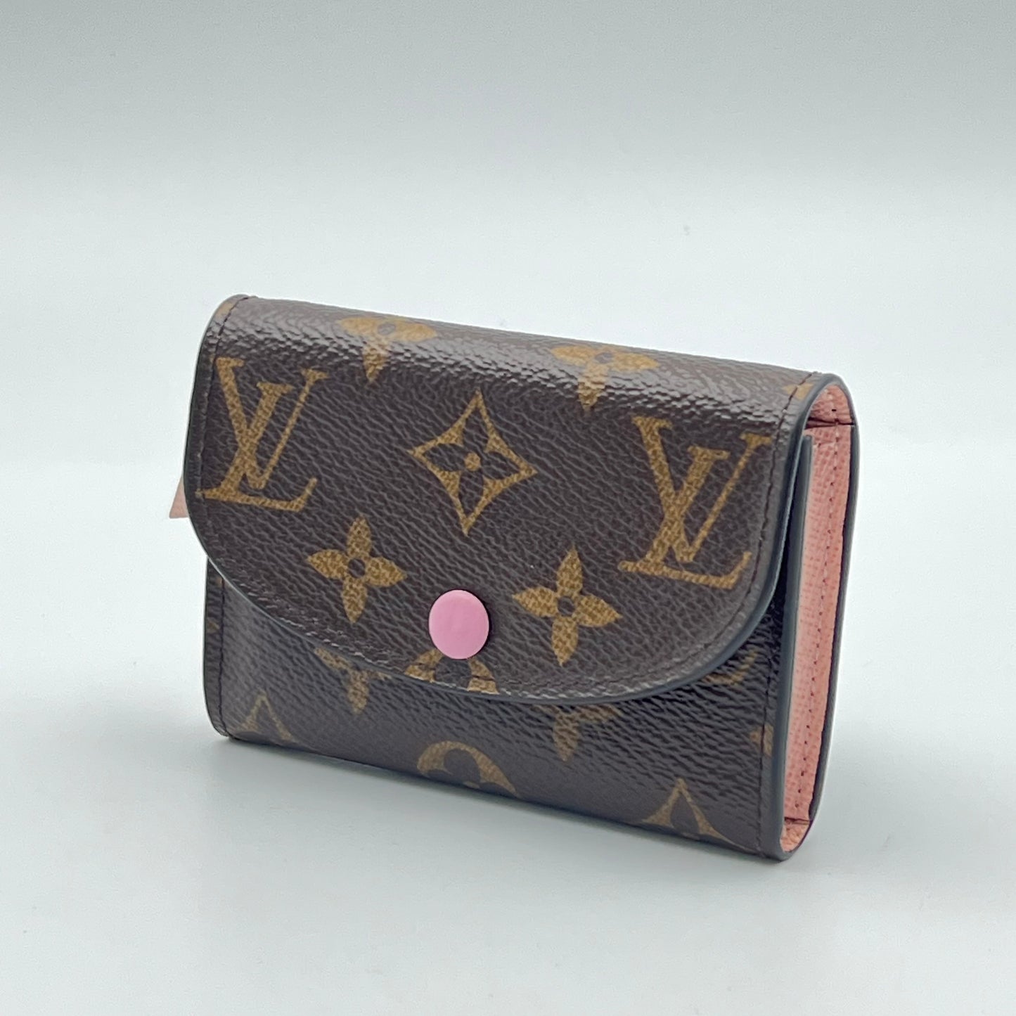 Monogram Rosalie Coin Purse Rose Ballerine