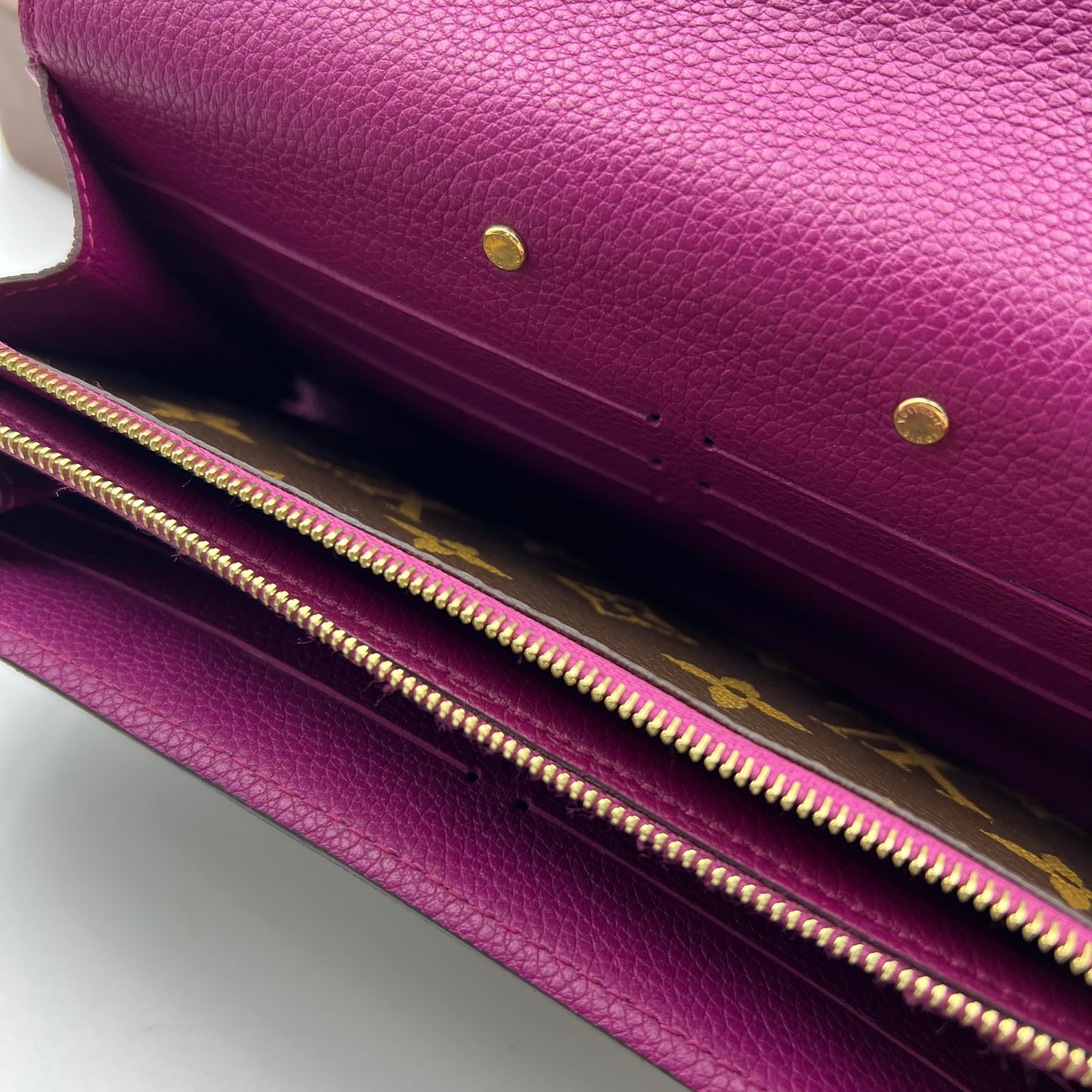 Monogram Pallas Wallet Plum