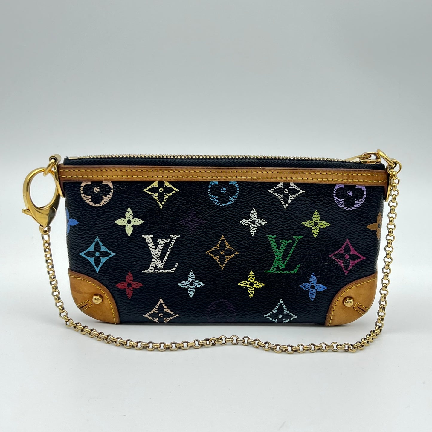 Monogram Multicolor Pochette Milla MM Black
