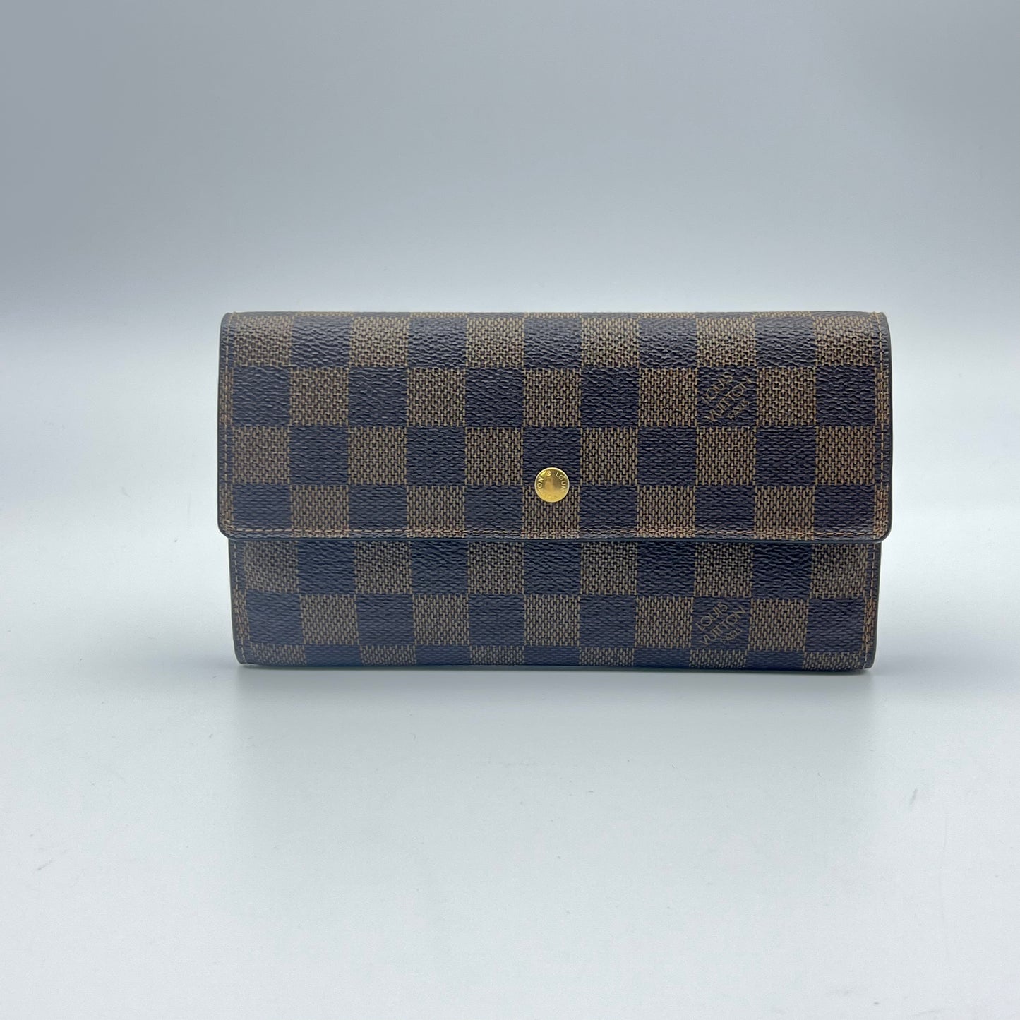 Damier Ebene Sarah Wallet Long Porte