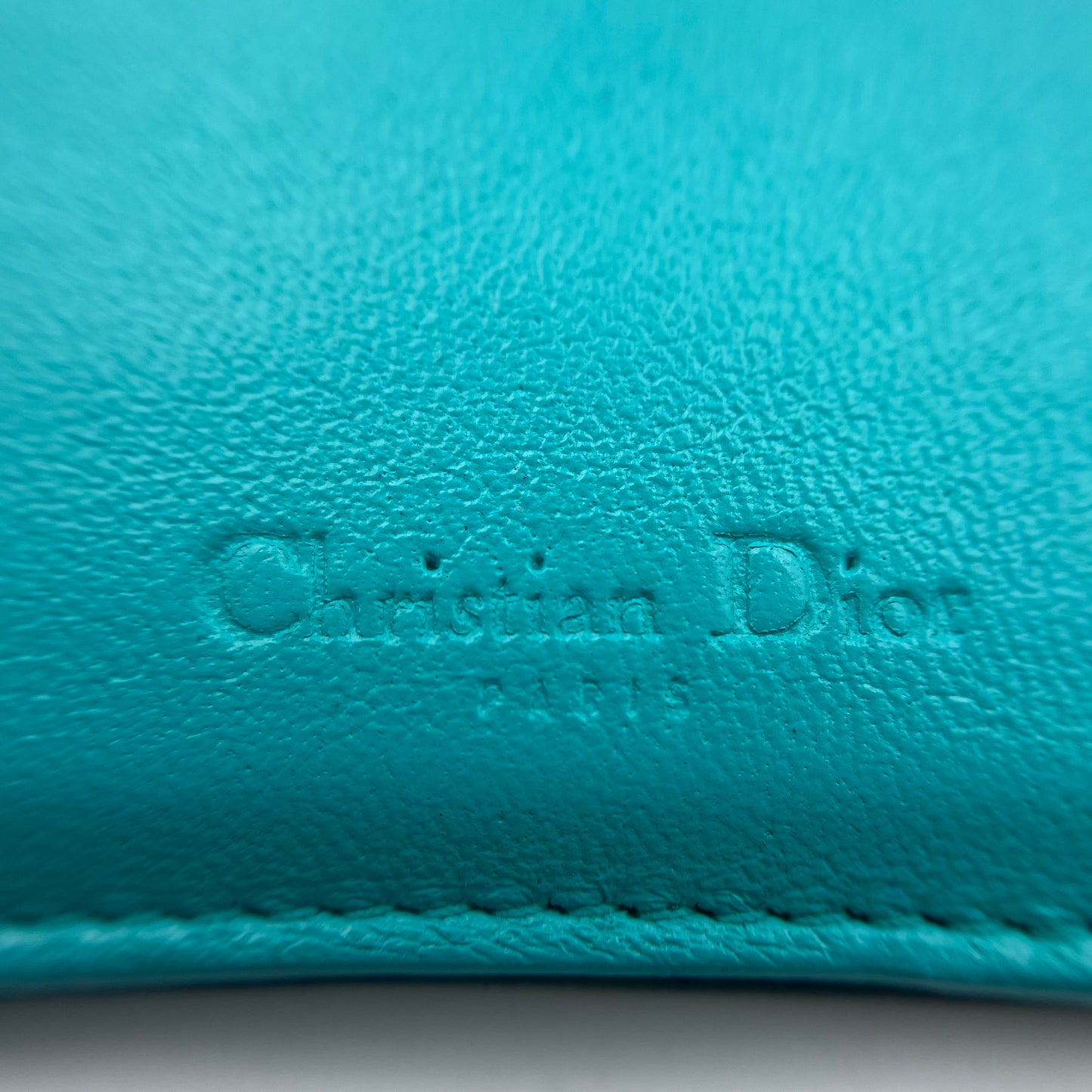 Lambskin Cannage Bi-Color Lady Dior Flap Long Wallet