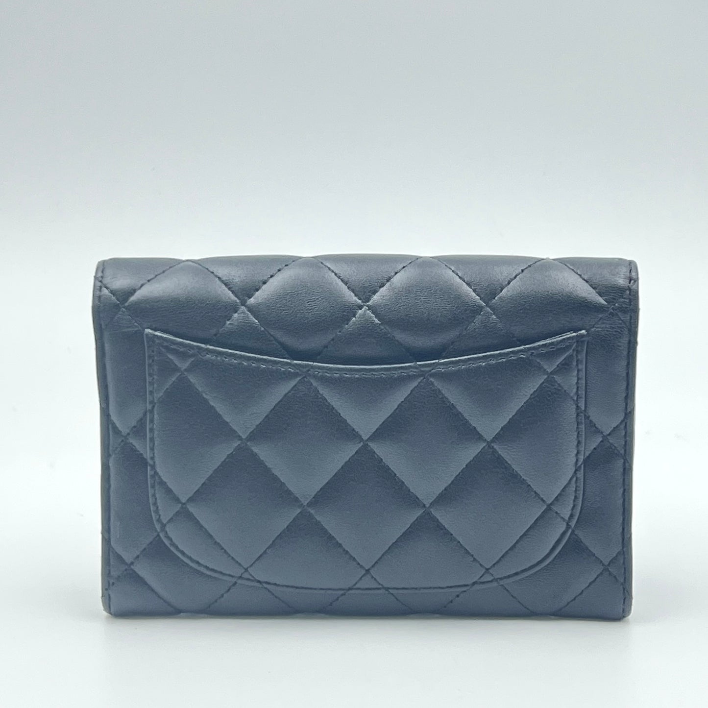 Chanel Matelasse Lambskin Wallet Black