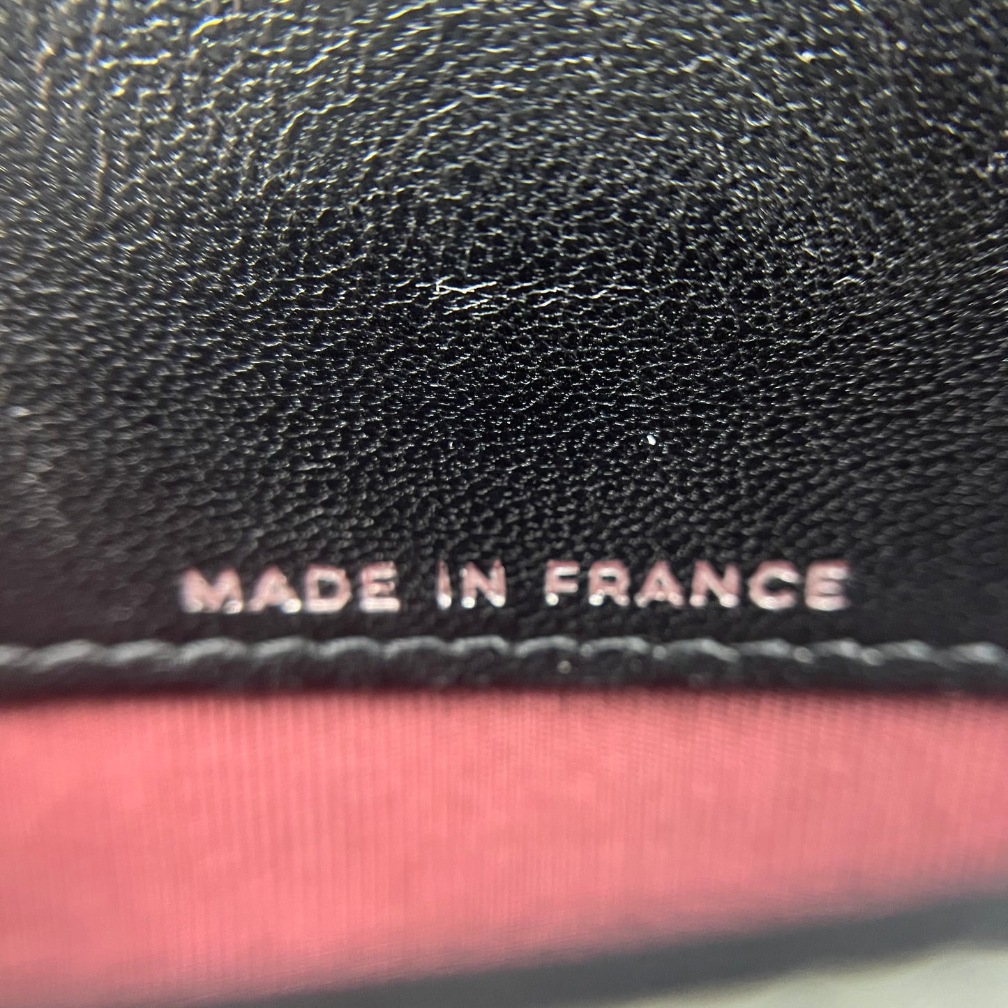 Chanel Matelasse Lambskin Wallet Black