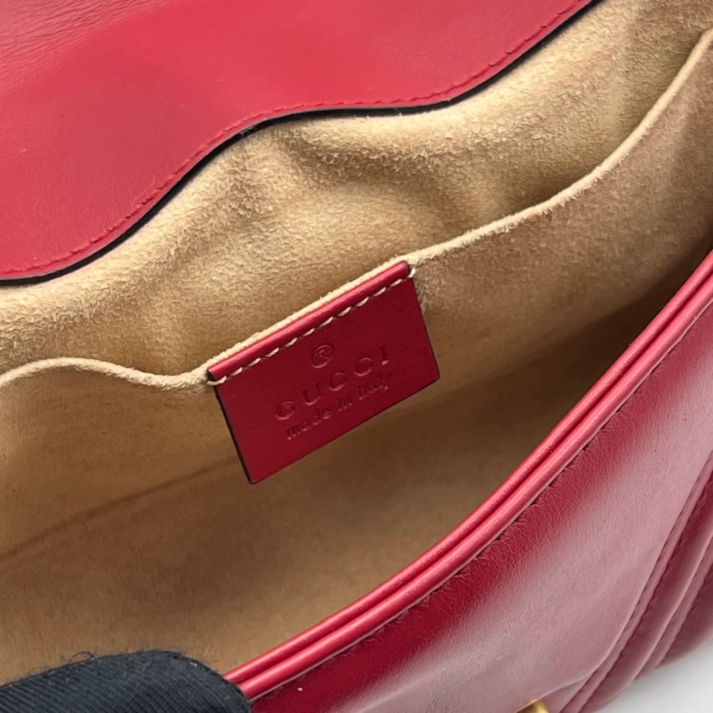 GG Marmont Flap Bag Matelasse Leather Mini