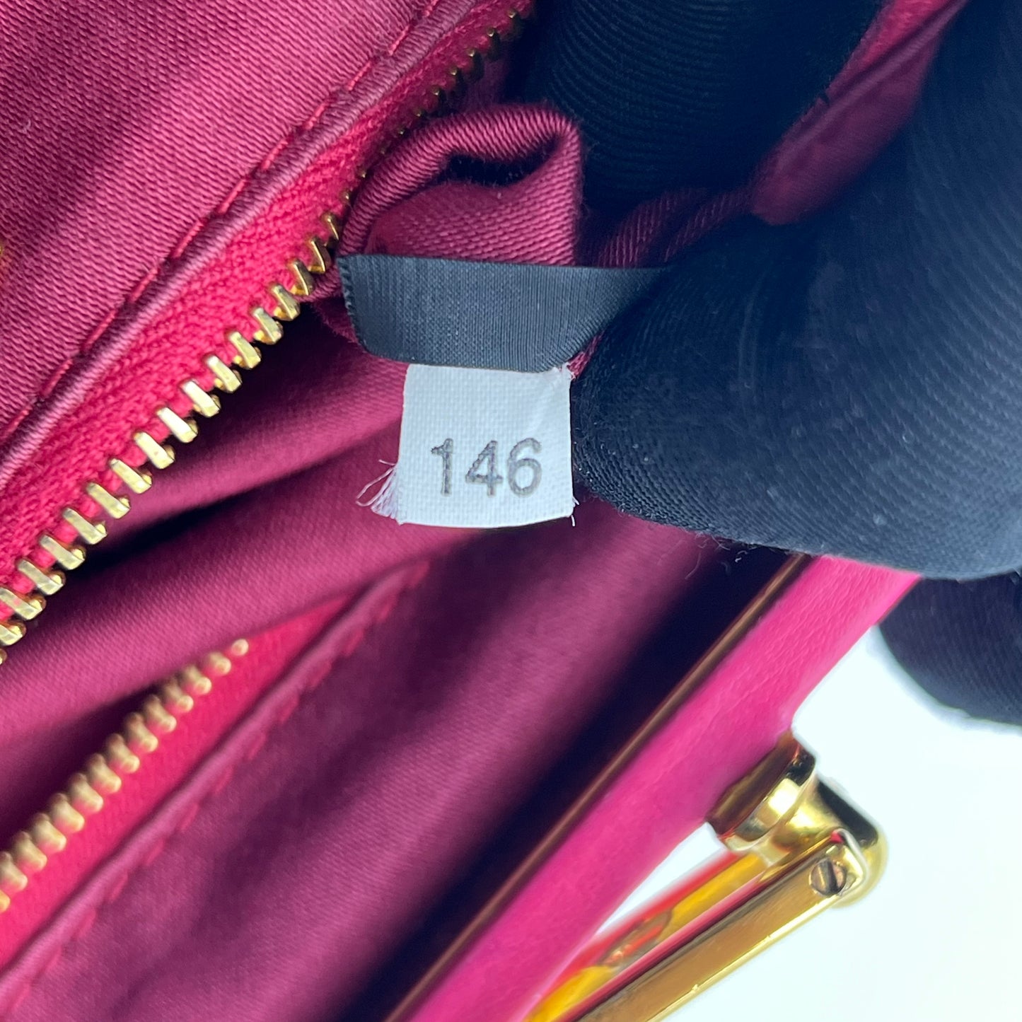 Peonia Lambskin Leather Frame Top Evening Bag