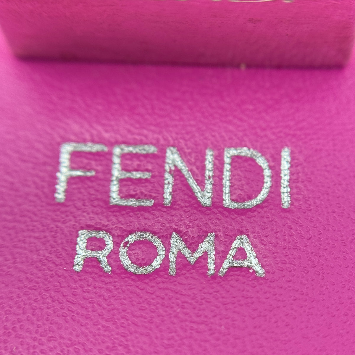 Fendi Pink Kan I Leather Shoulder Bag — view 4 of 9 Pink Kan I Leather Shoulder Bag, view 4 of 9