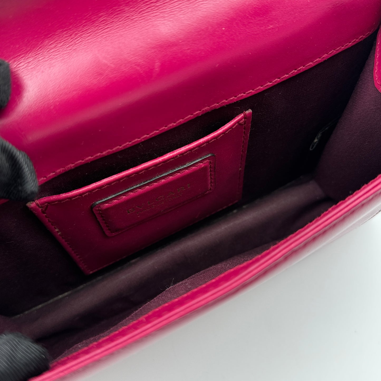 Leather Serpenti Forever Crossbody Bag