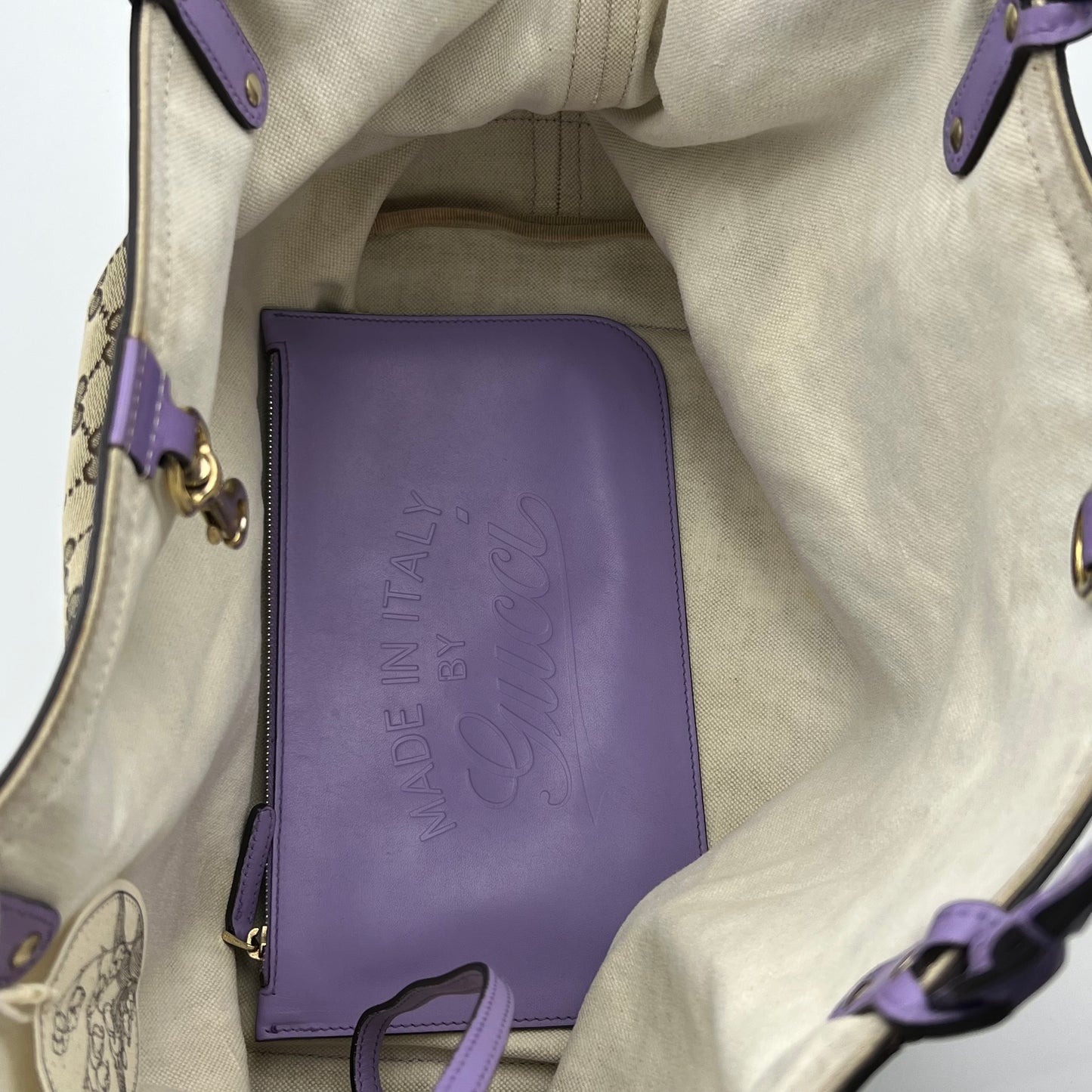 Monogram Medium Tote Lilac