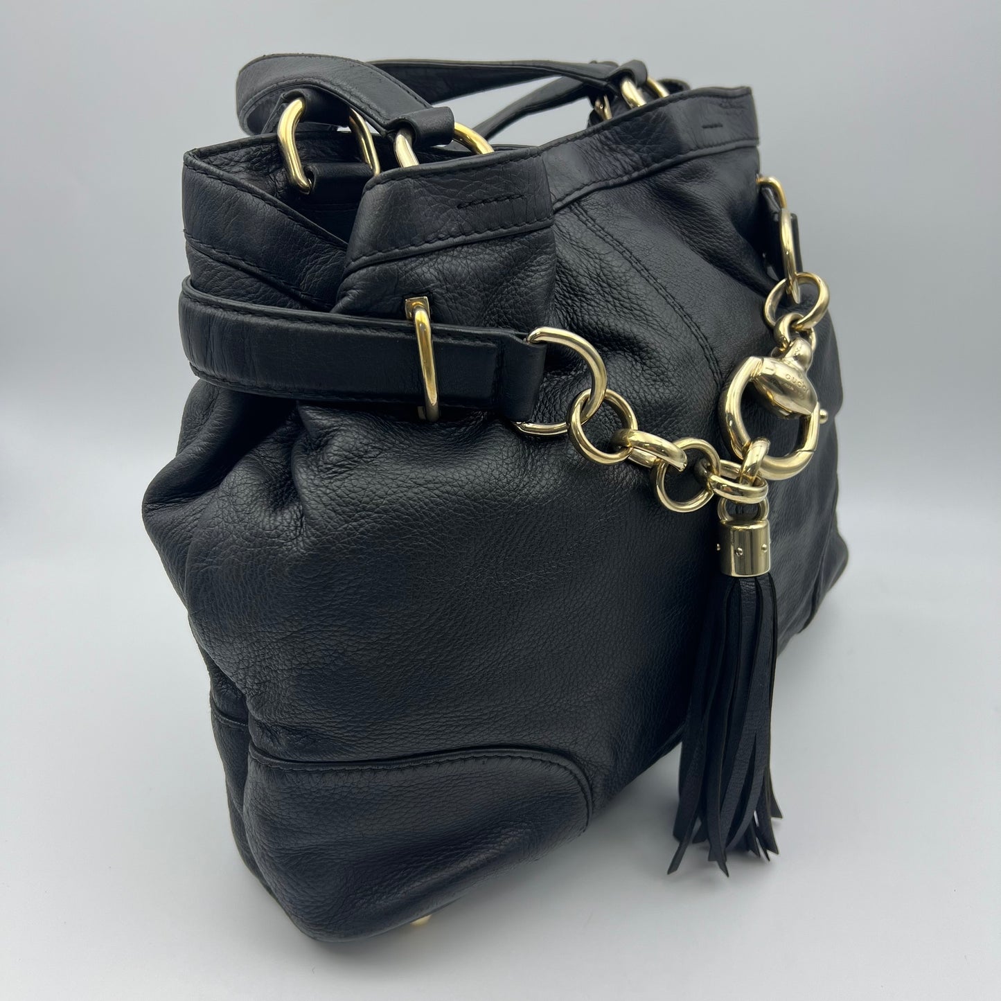 Horsebit Sienna Soft Leather Tote