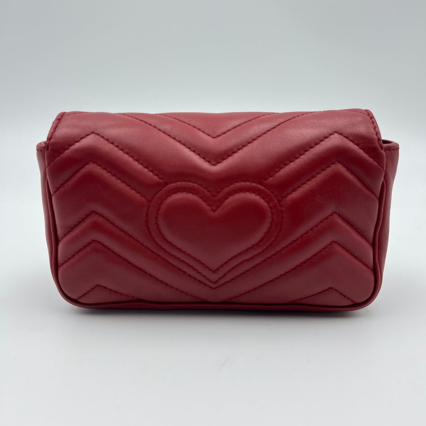GG Marmont Flap Bag Matelasse Leather Super Mini