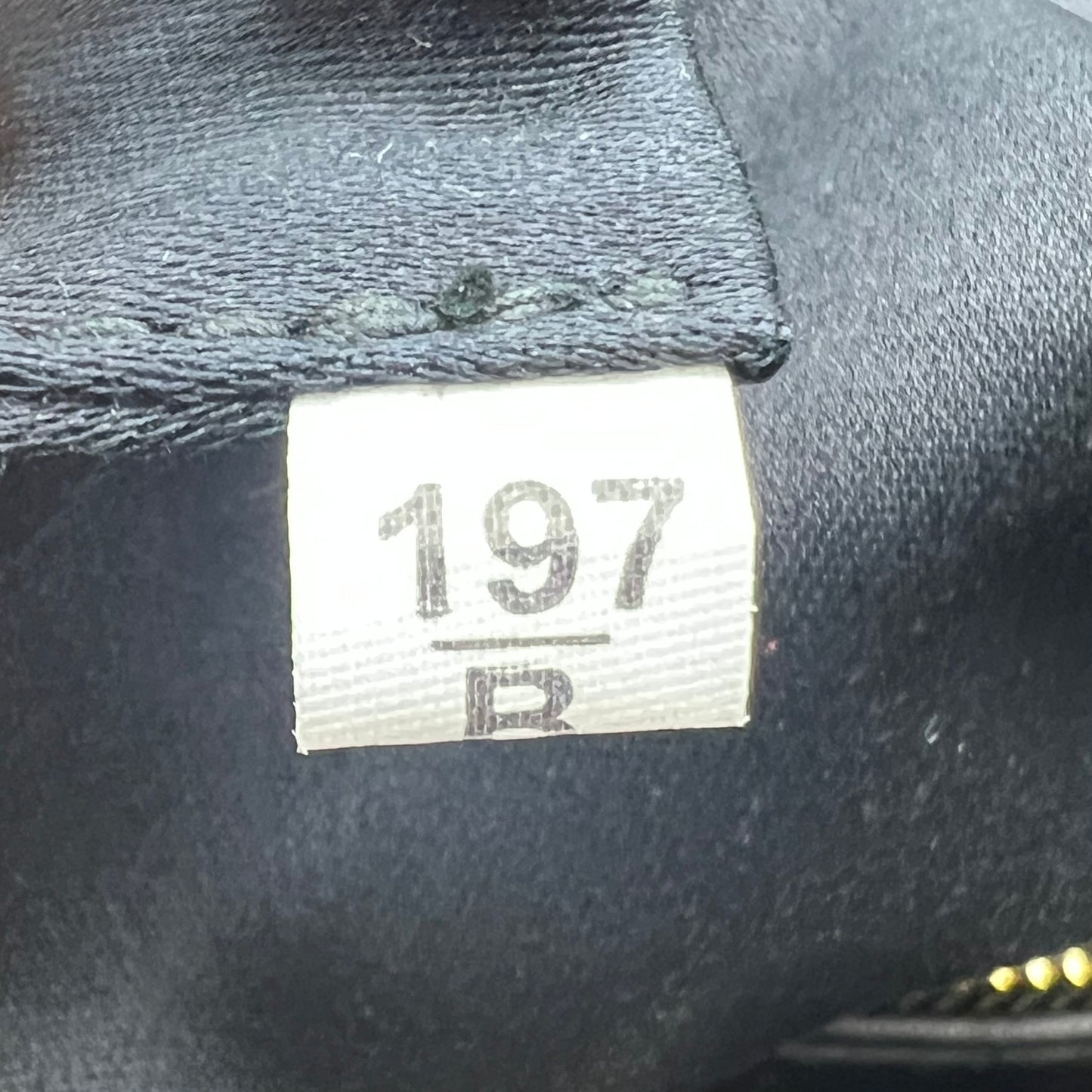 Leather Top Handle Bag Black