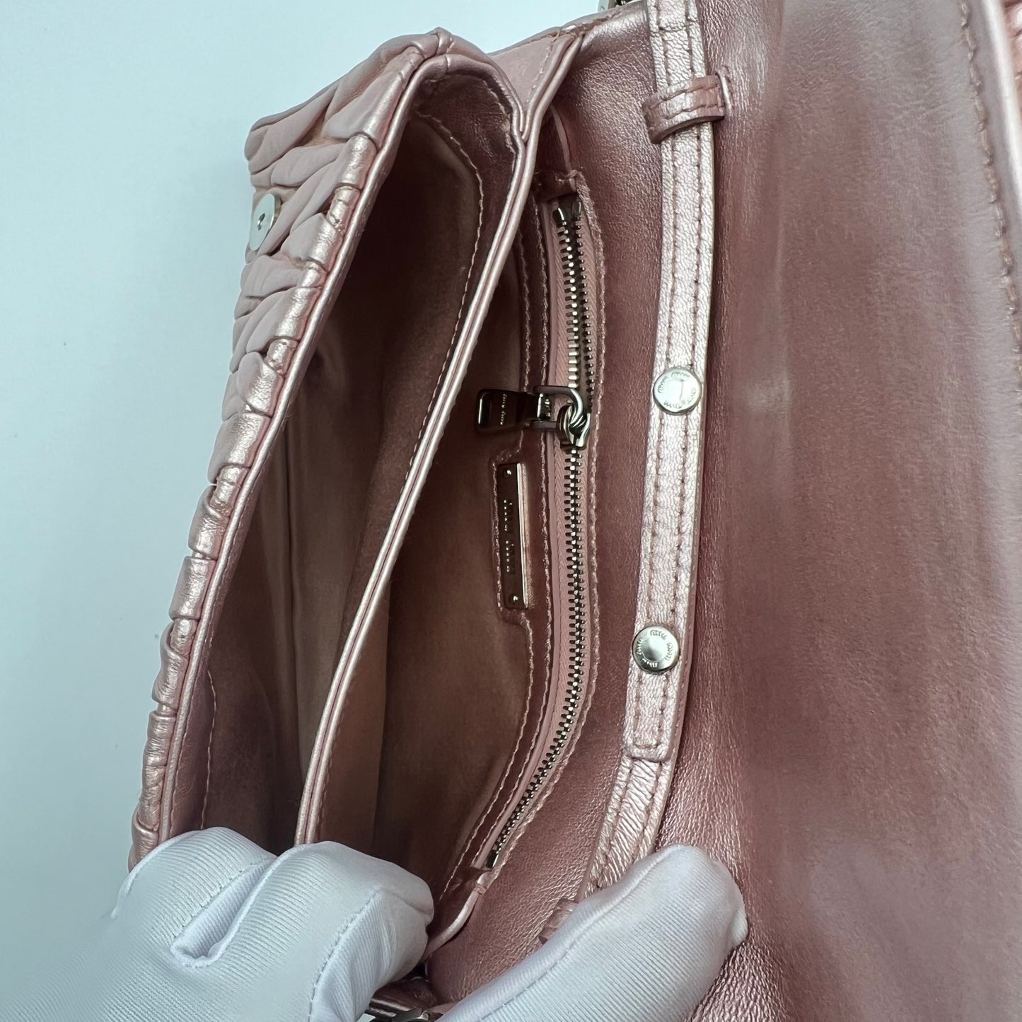 Matelasse Mini Clutch Wallet on Chain bag