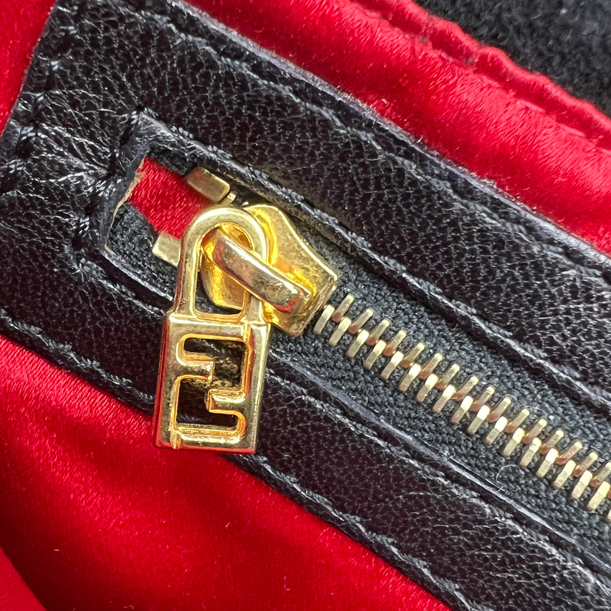 Fendi Suede Baguette Vintage Black — view 3 of 8 Suede Baguette Vintage Black, view 3 of 8
