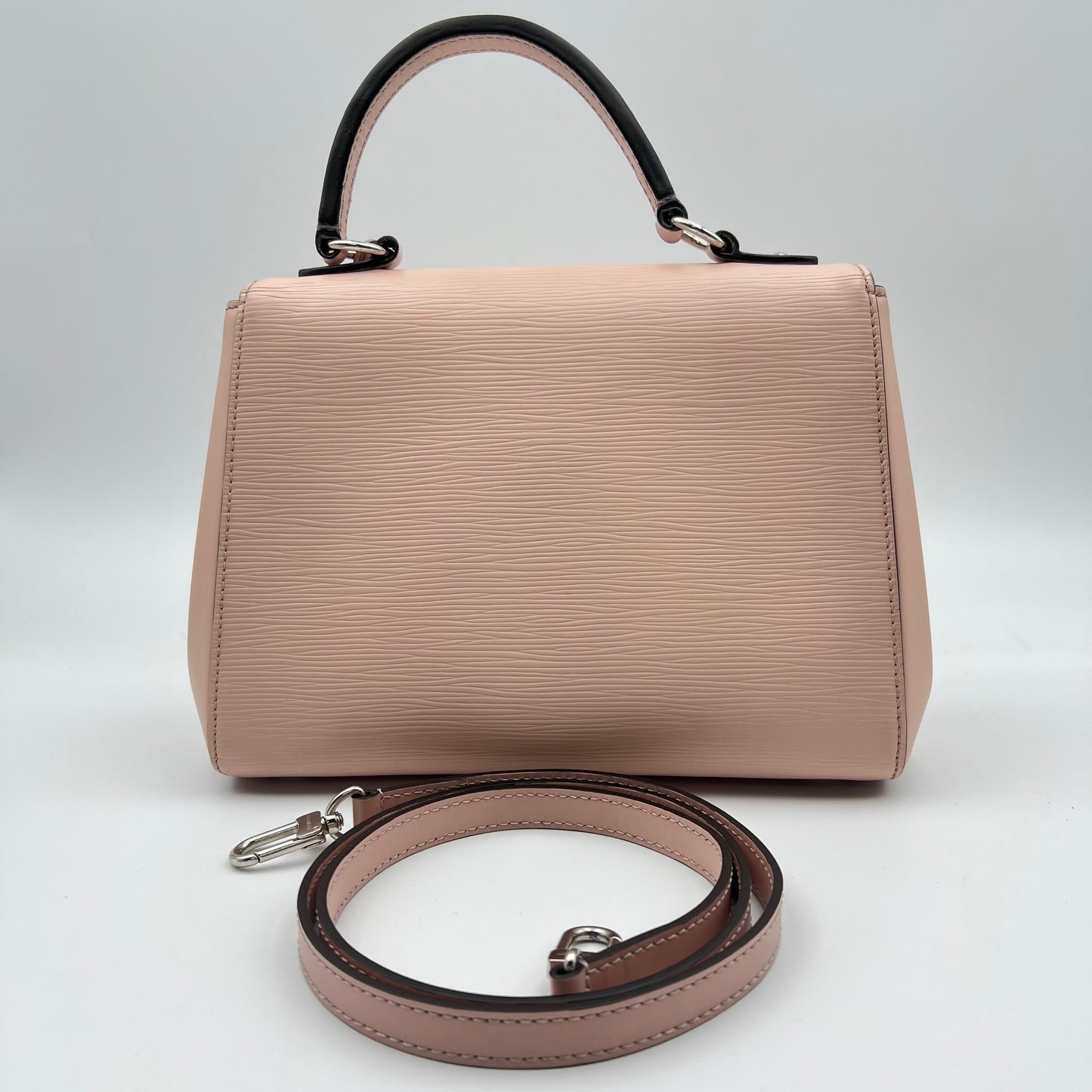 Epi Leather Cluny BB Baby Pink