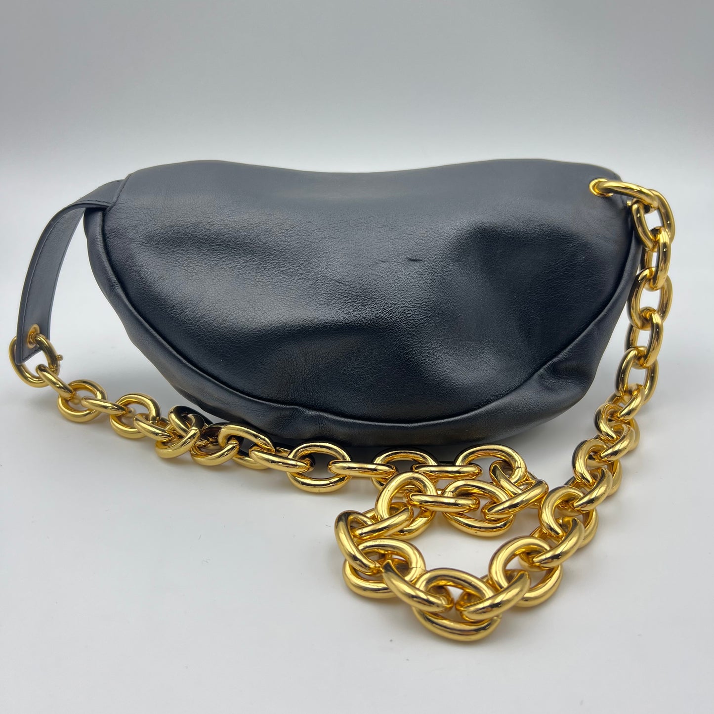 Belt Chain Pouch Waist Bag Black
