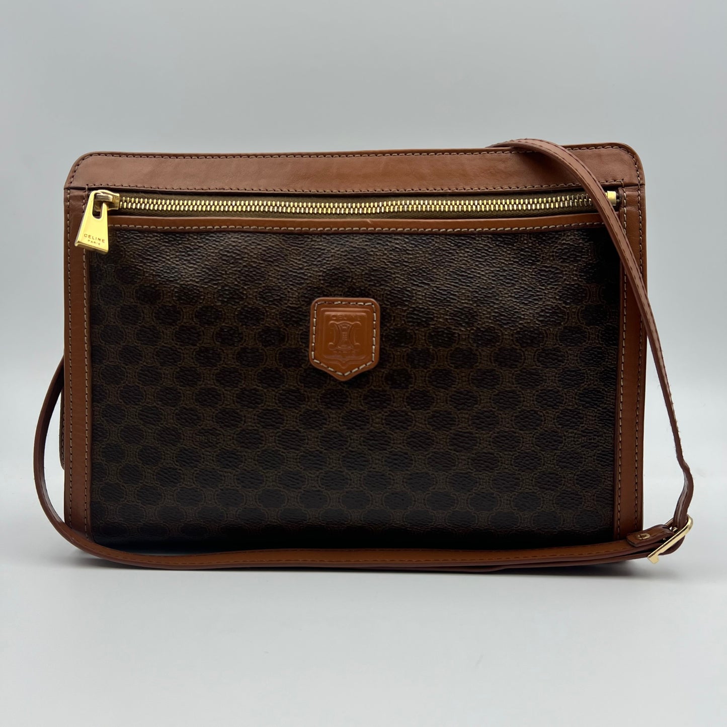 Macadam Coated Canvas clutch bag