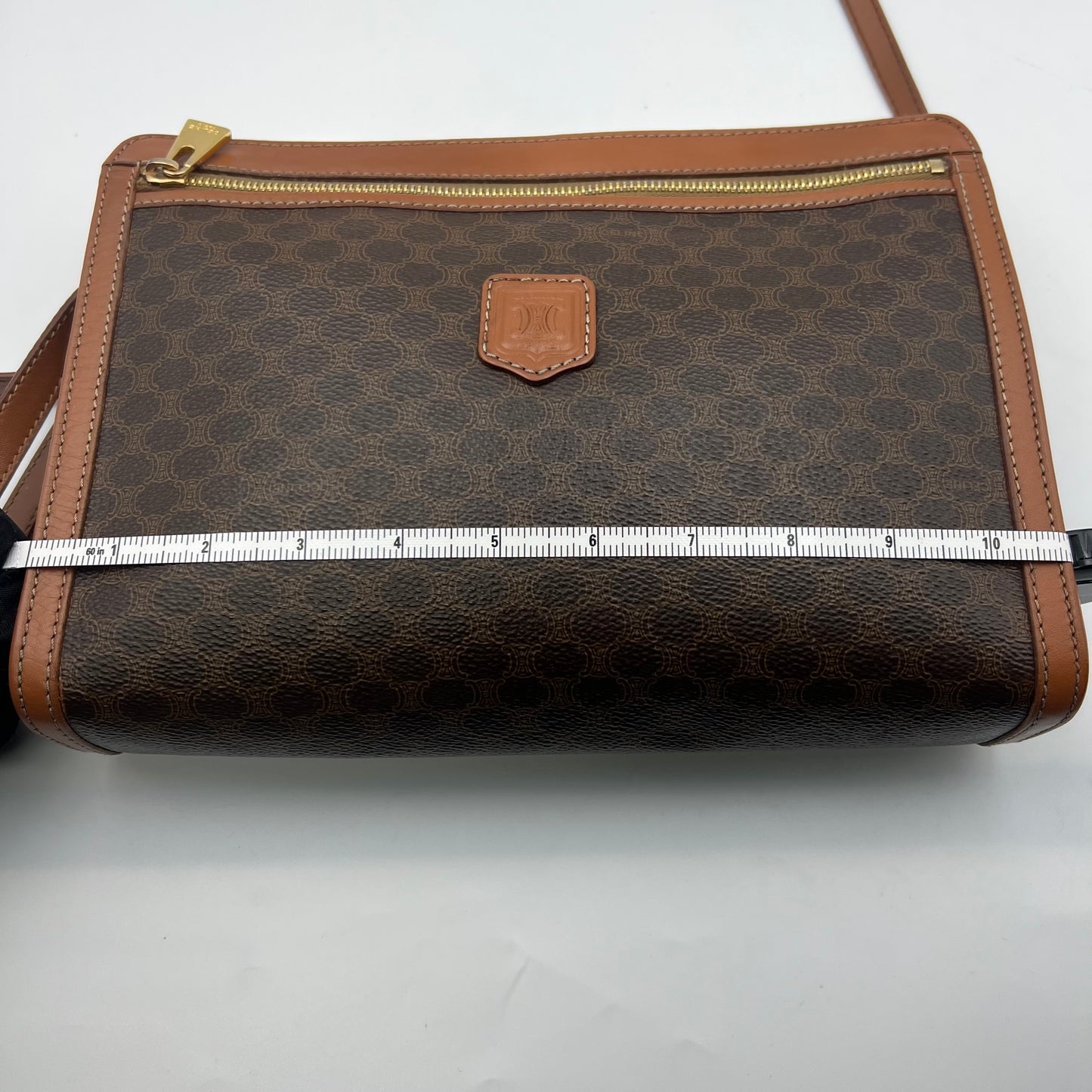 Macadam Coated Canvas clutch bag