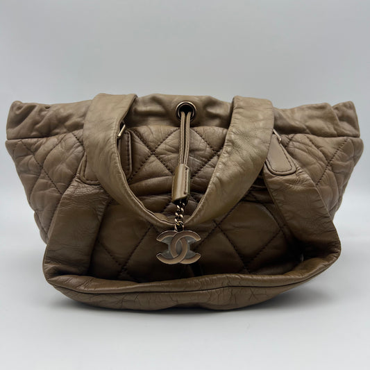 Cloudy Bundle Tote Brown