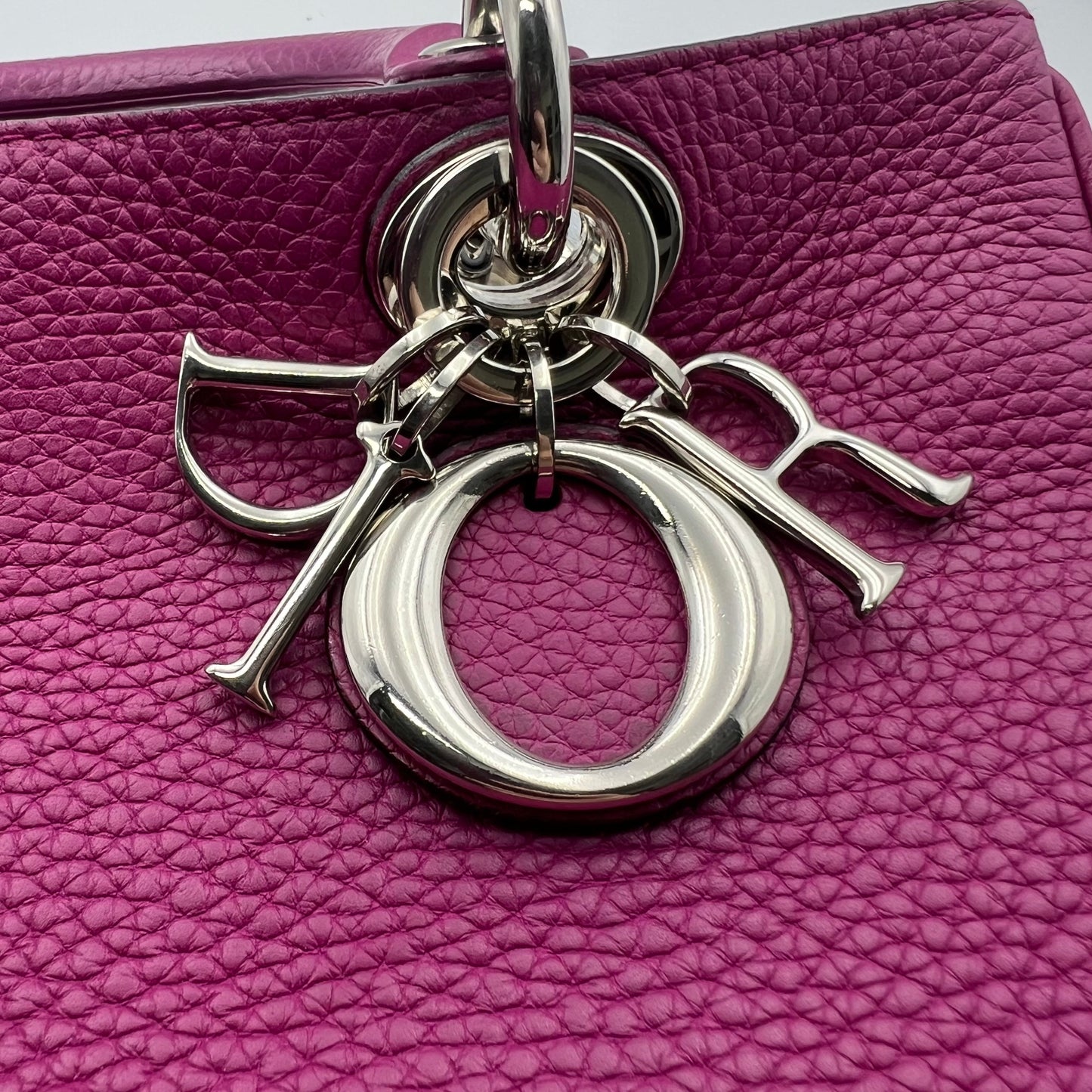 Dior Diorissimo leather tote (small)